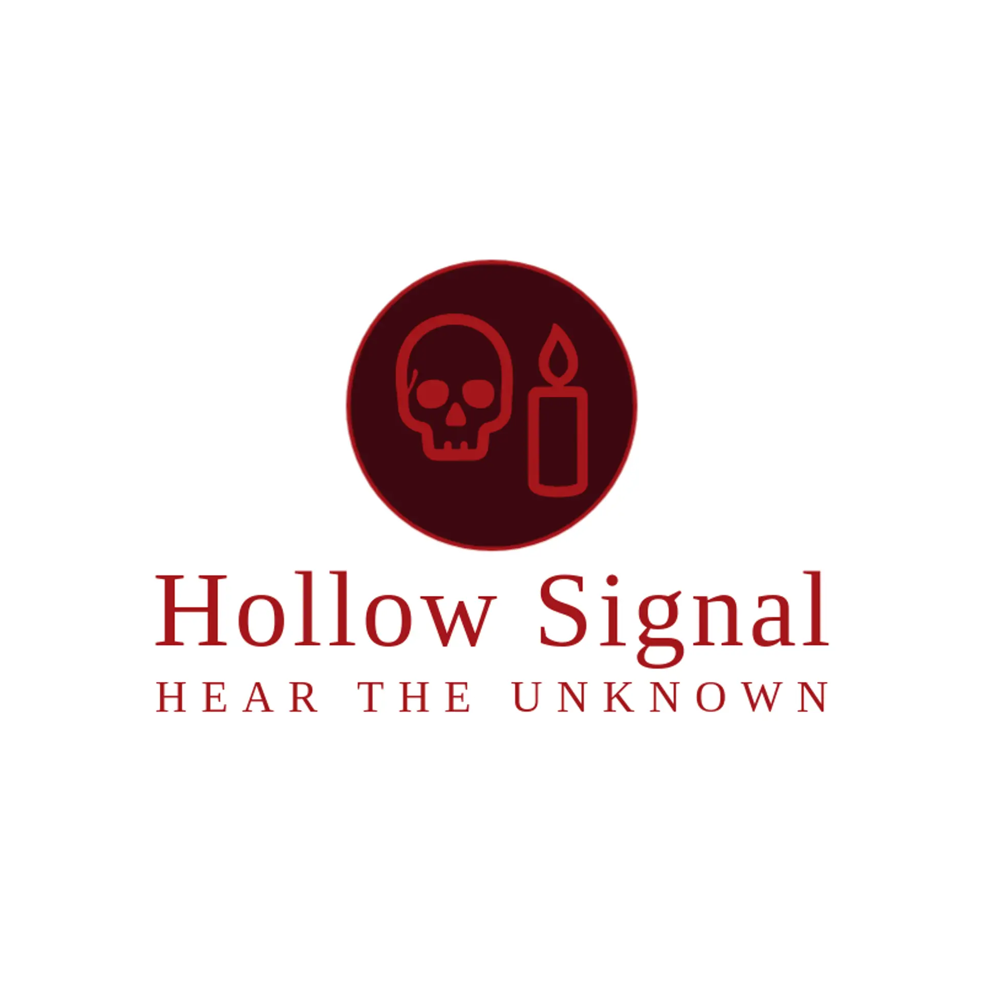 Hollow Signal logo for horror