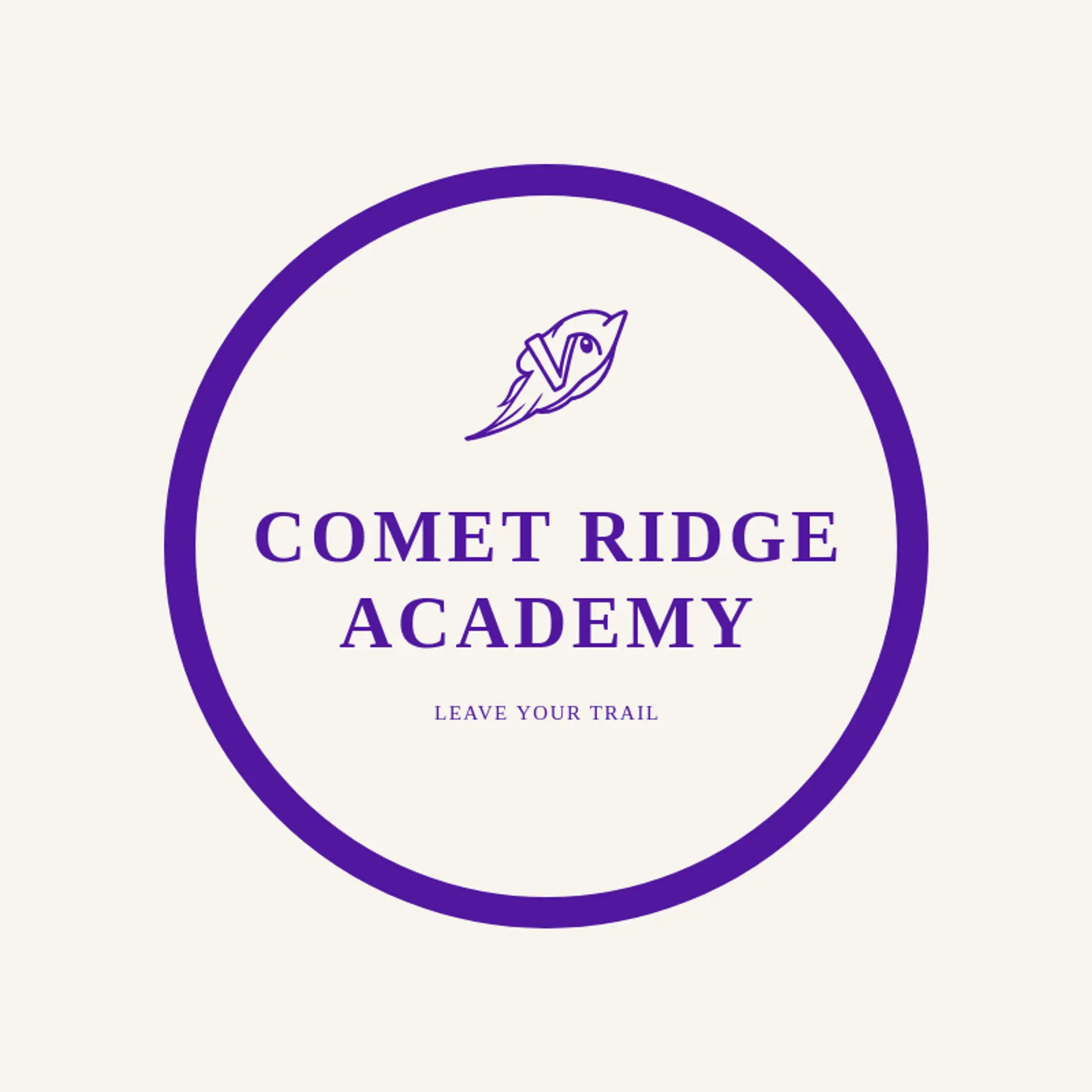 Comet Ridge Academy logo for varsity