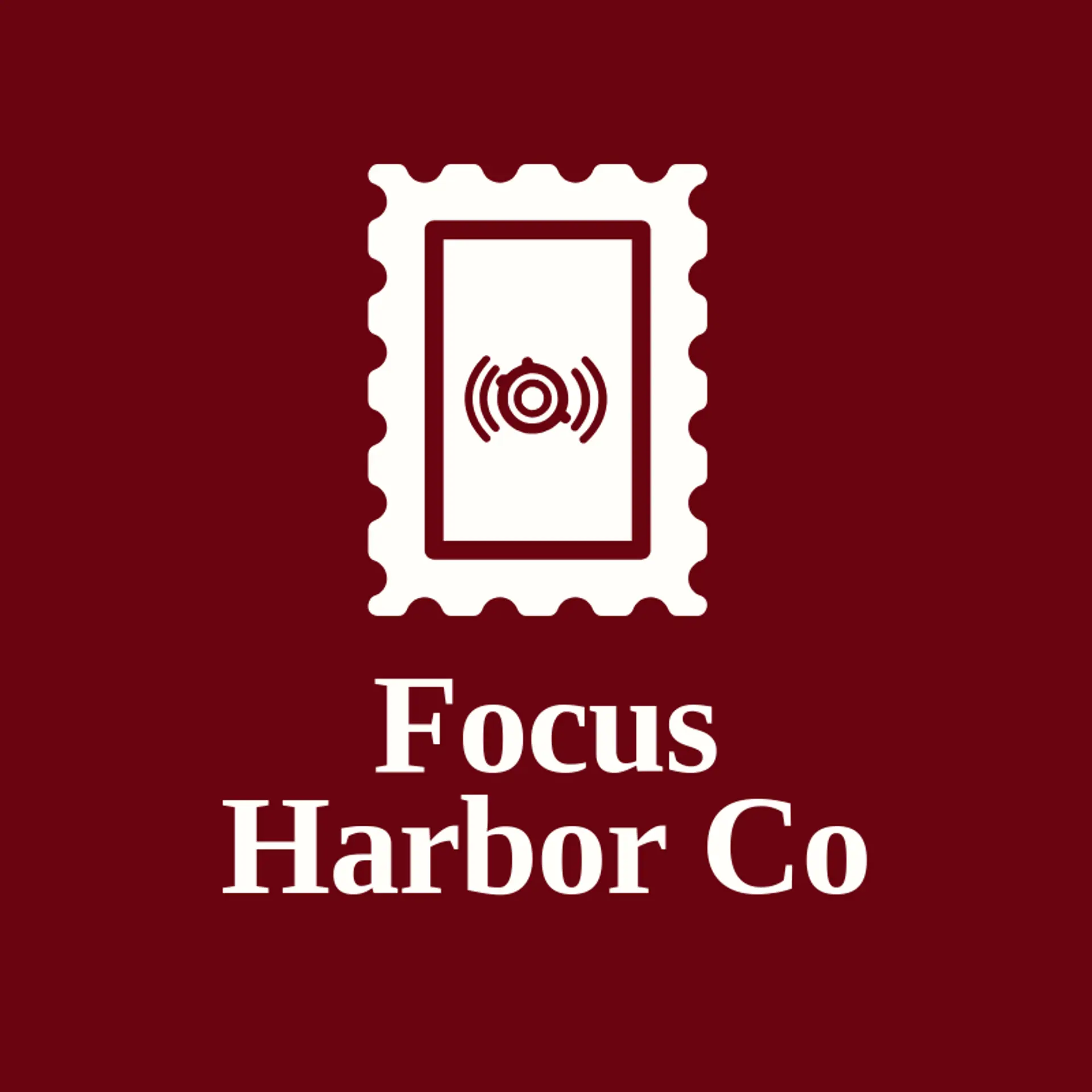 Focus Harbor Co logo for lens