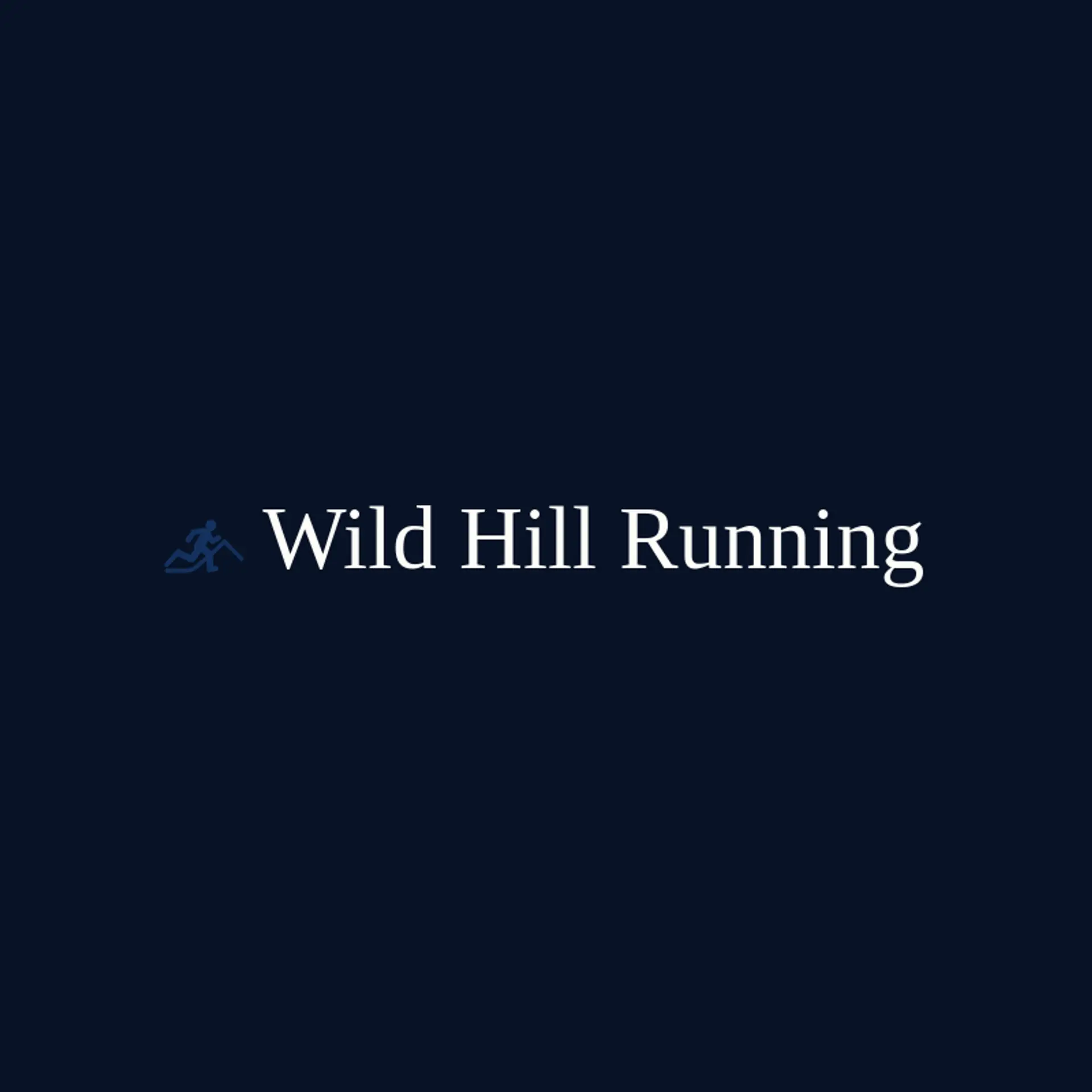 Wild Hill Running logo for hill