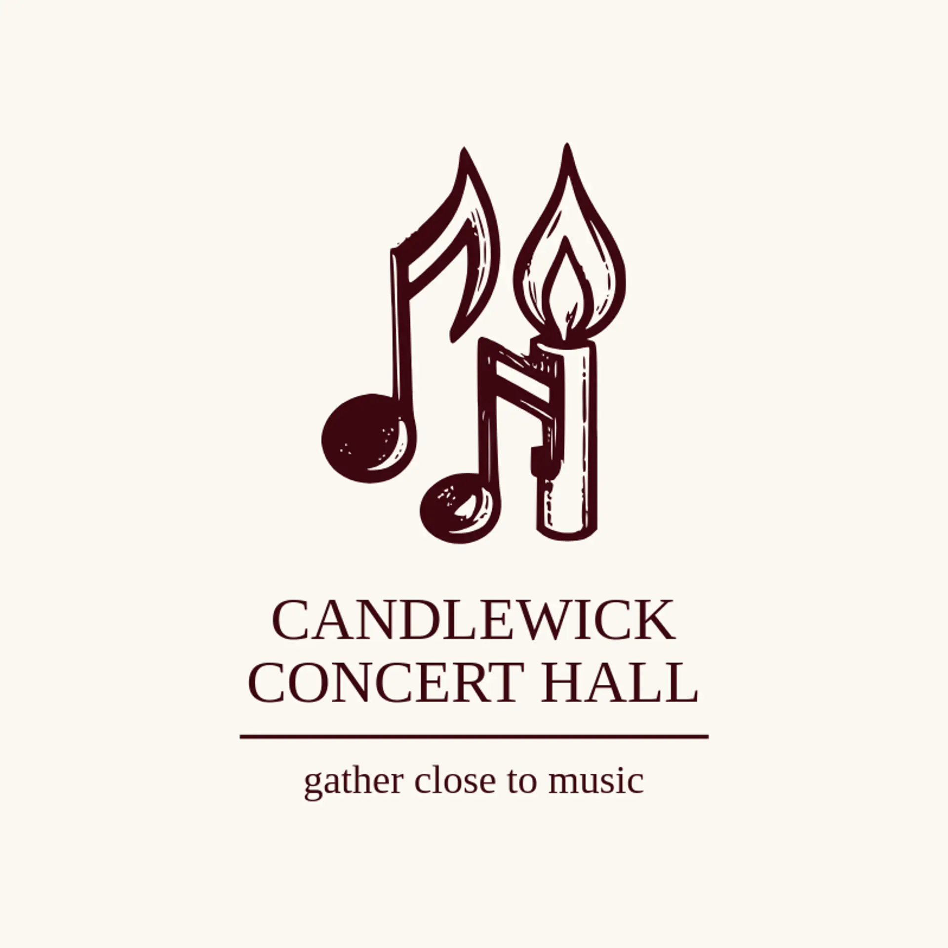 Candlewick Concert Hall logo for symphony