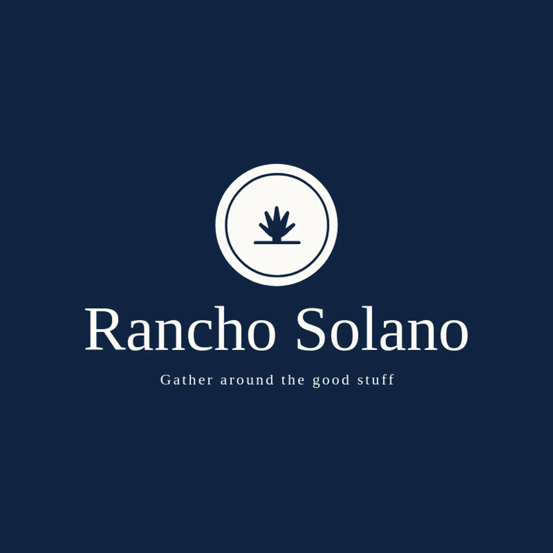 Rancho Solano logo for tequila