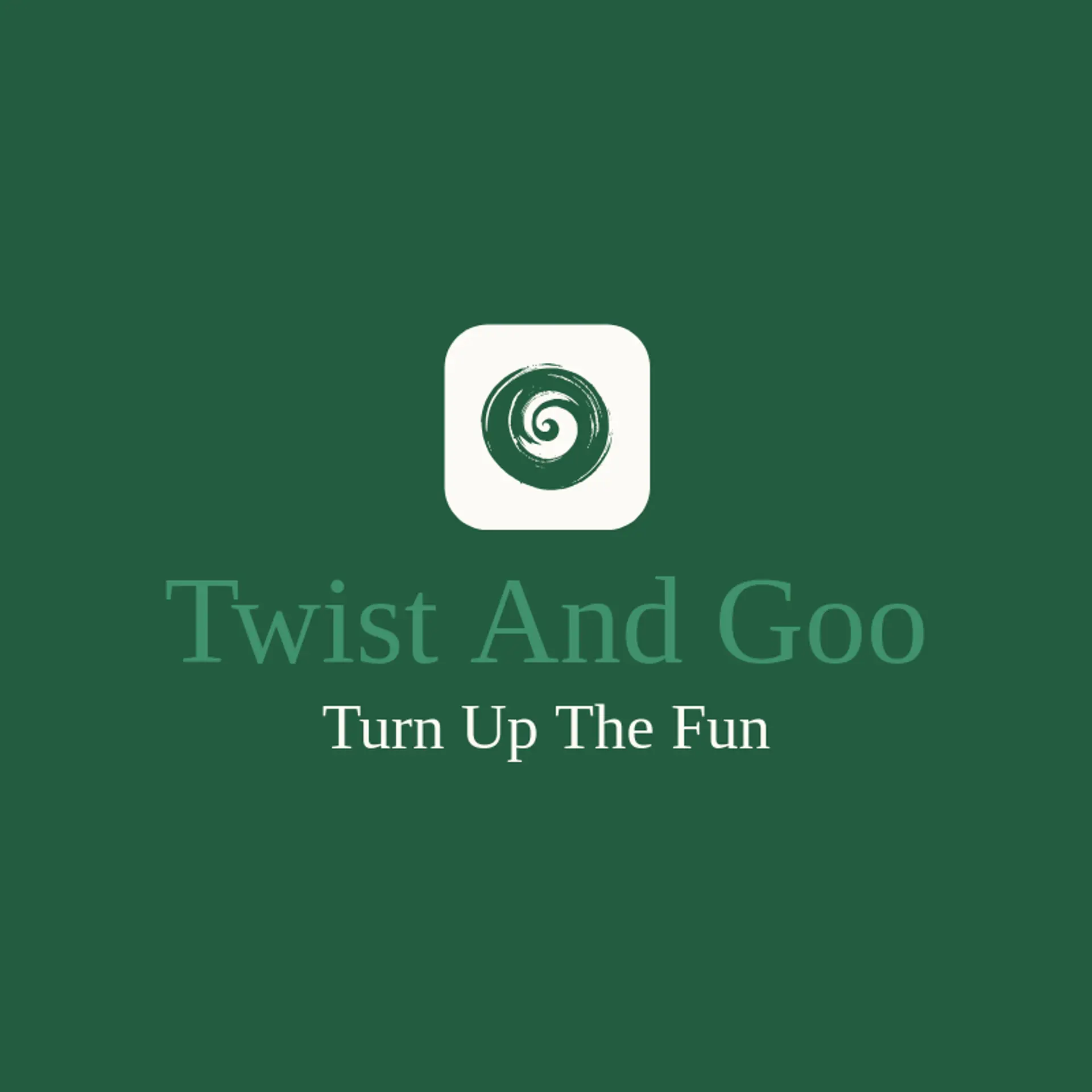 Twist And Goo logo for slime