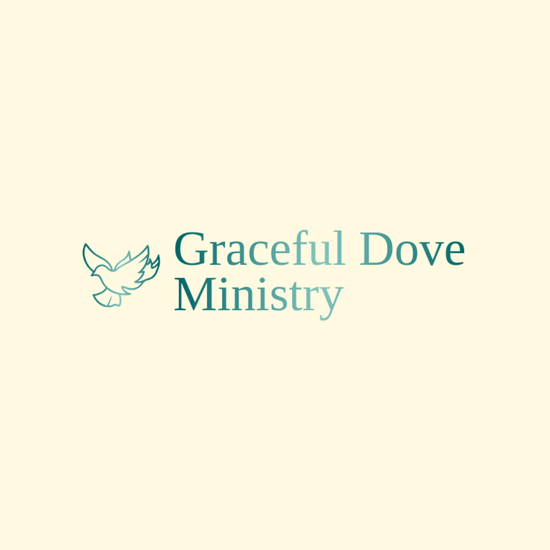 Graceful Dove Ministry logo for christian