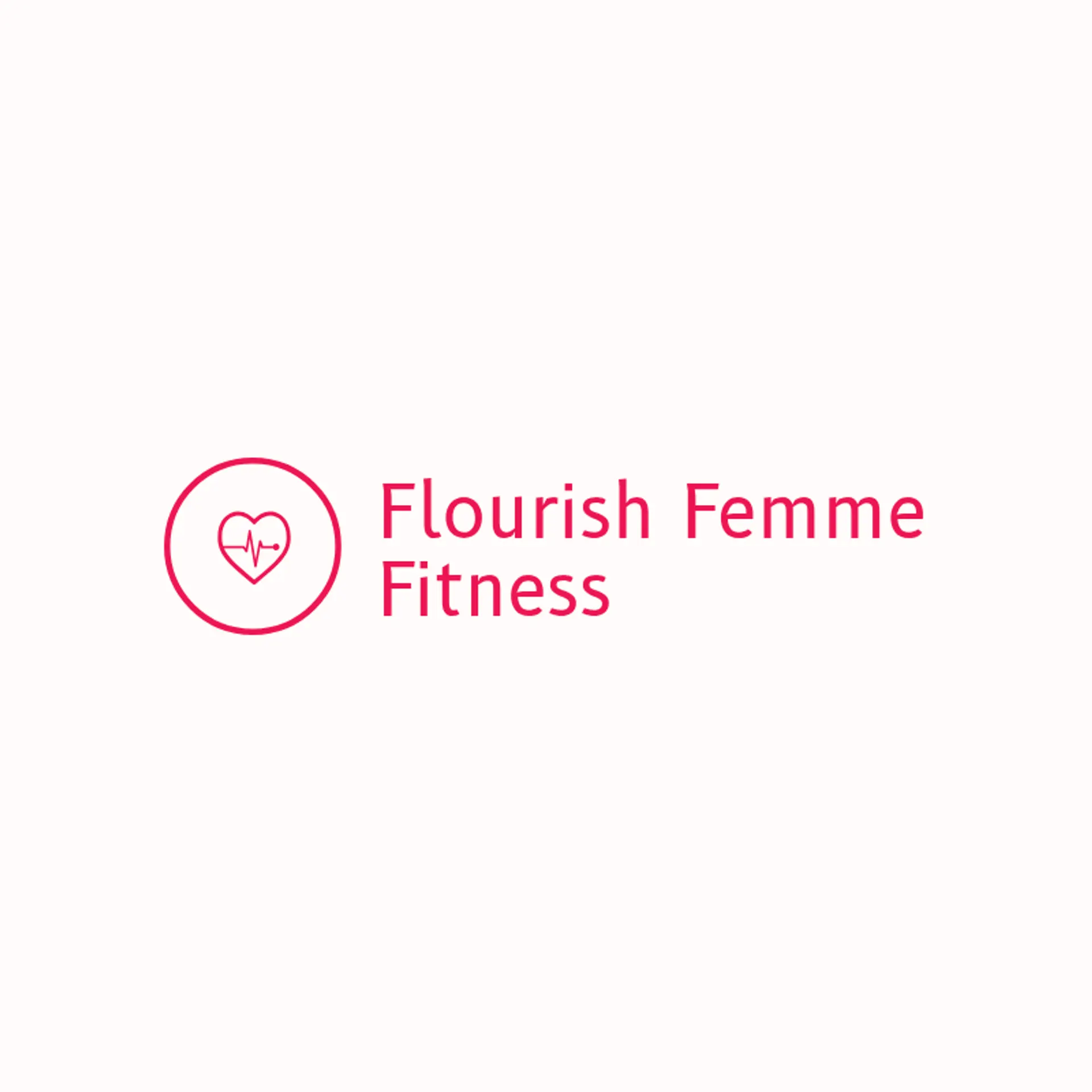 EmpowerShe Fit Studio logo for women fitness