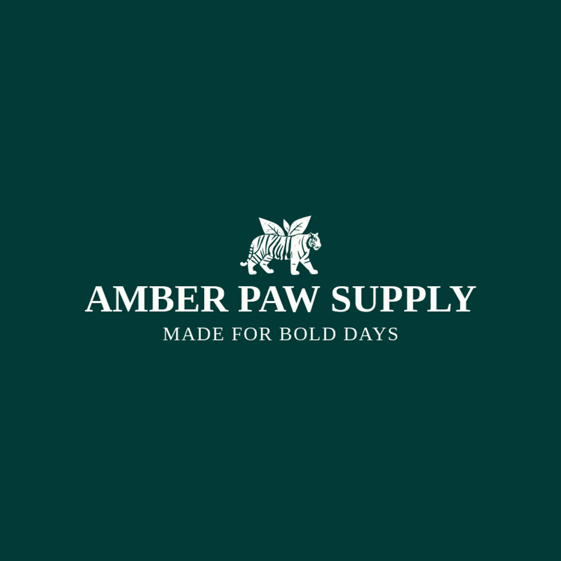 Amber Paw Supply logo for bengal