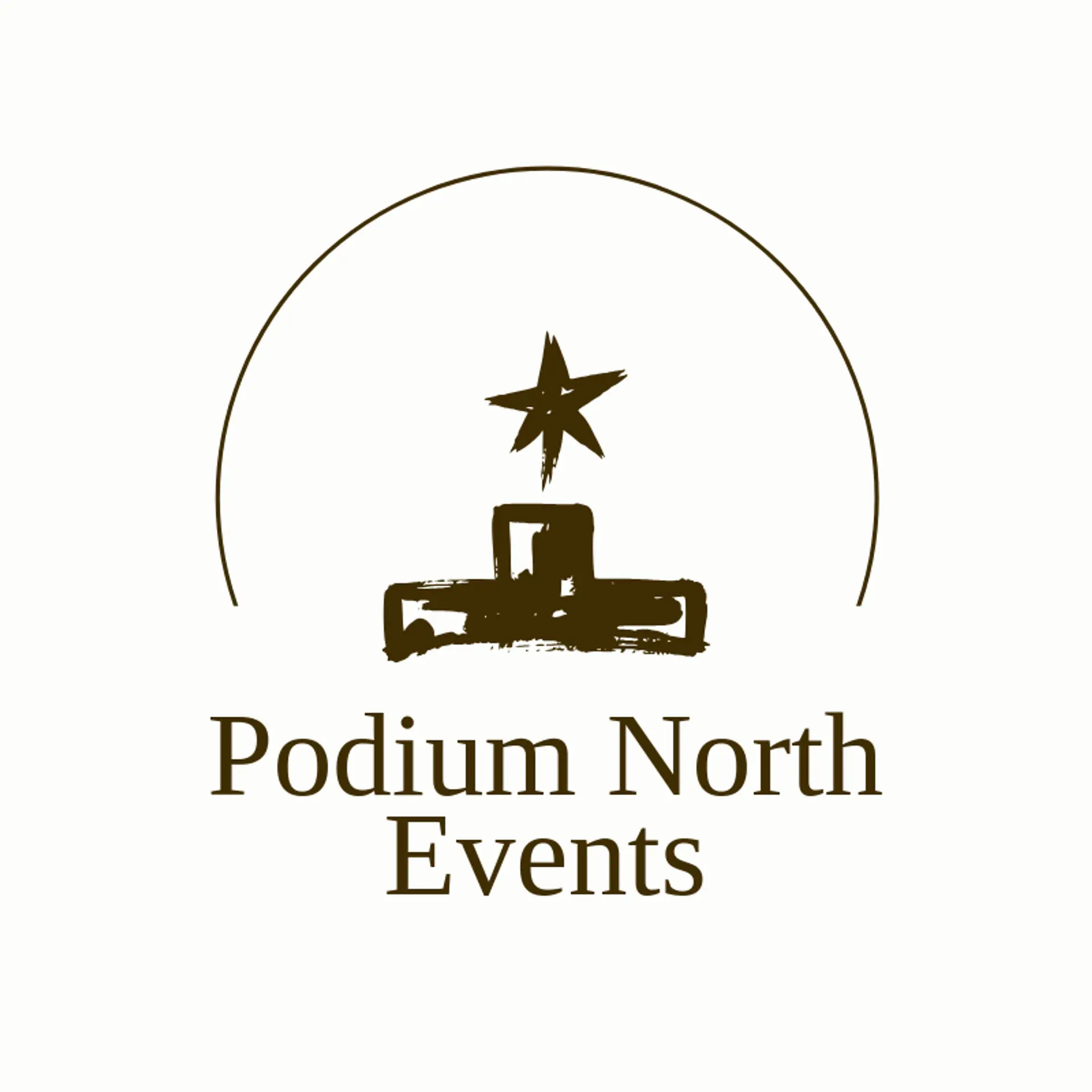 Podium North Events logo for olympic