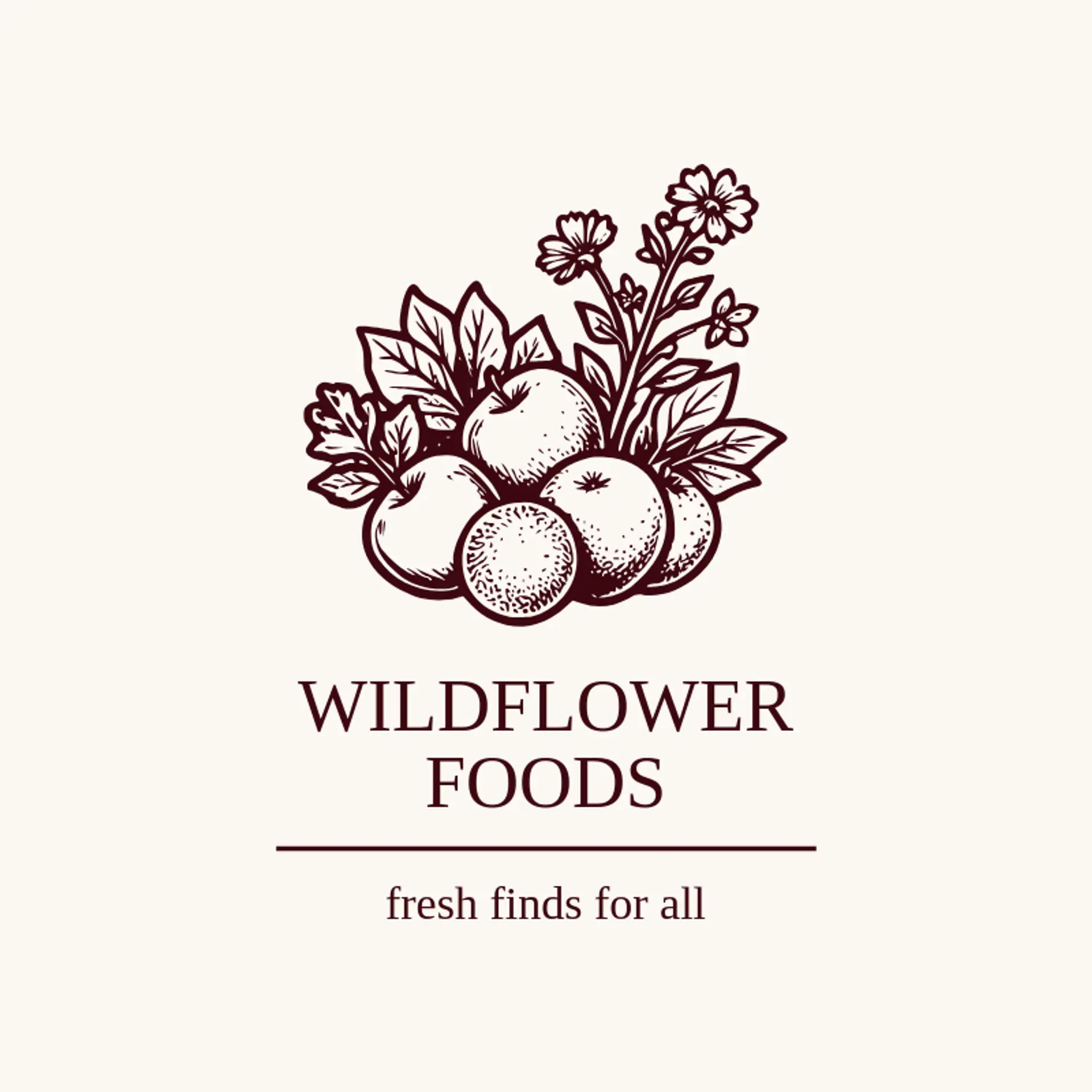 Wildflower Foods logo for grocery