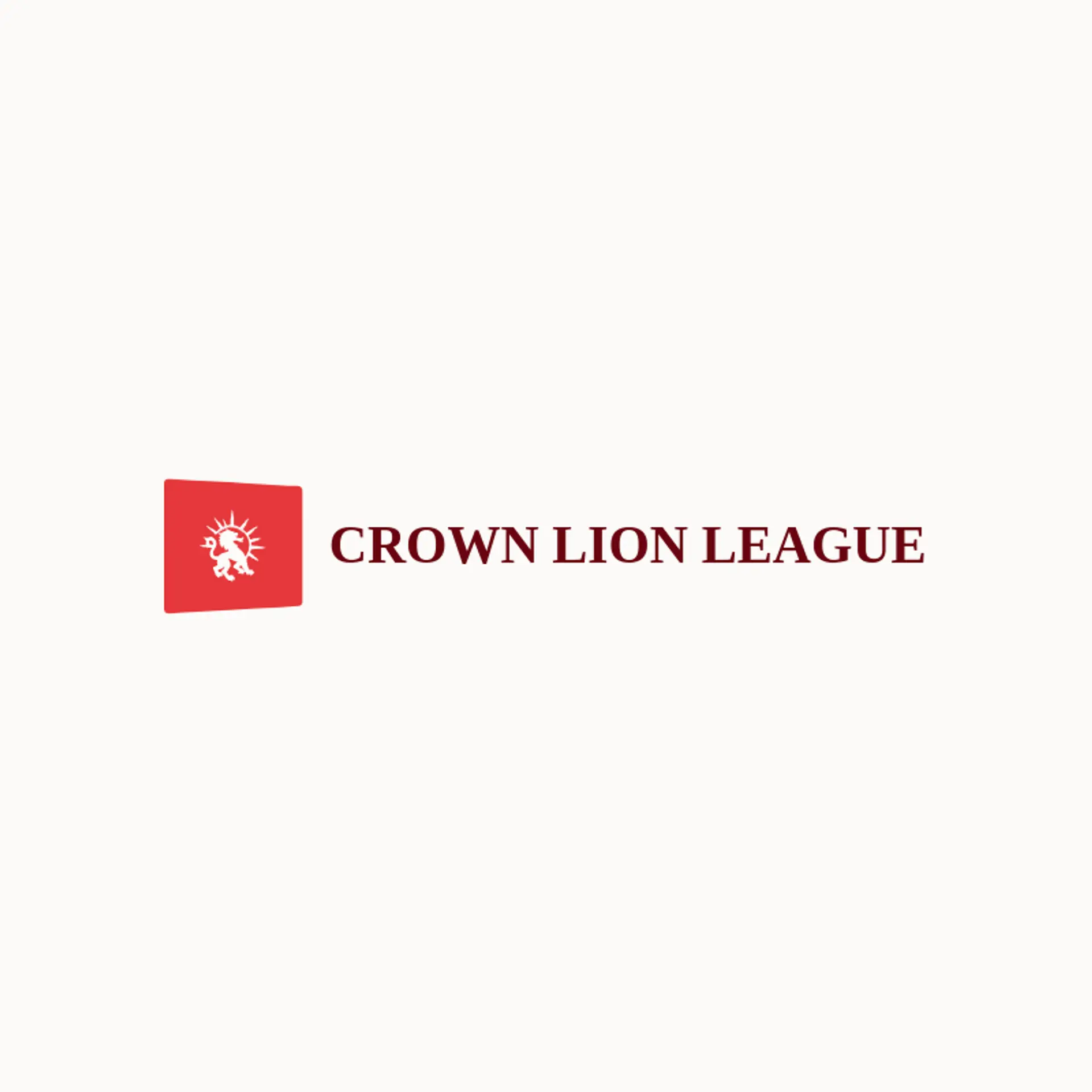 Crown Lion League logo for knight