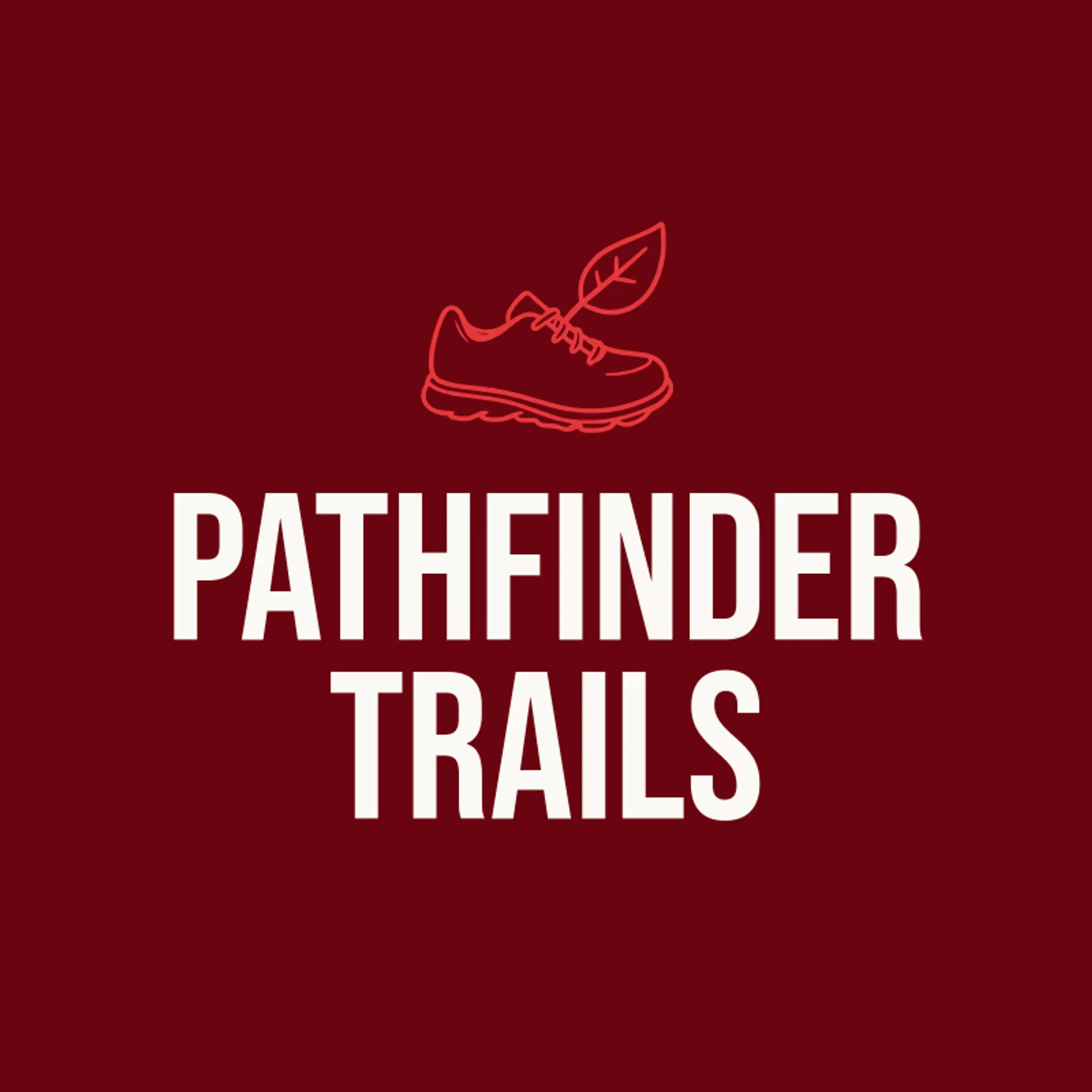 Pathfinder Trails logo for shoes