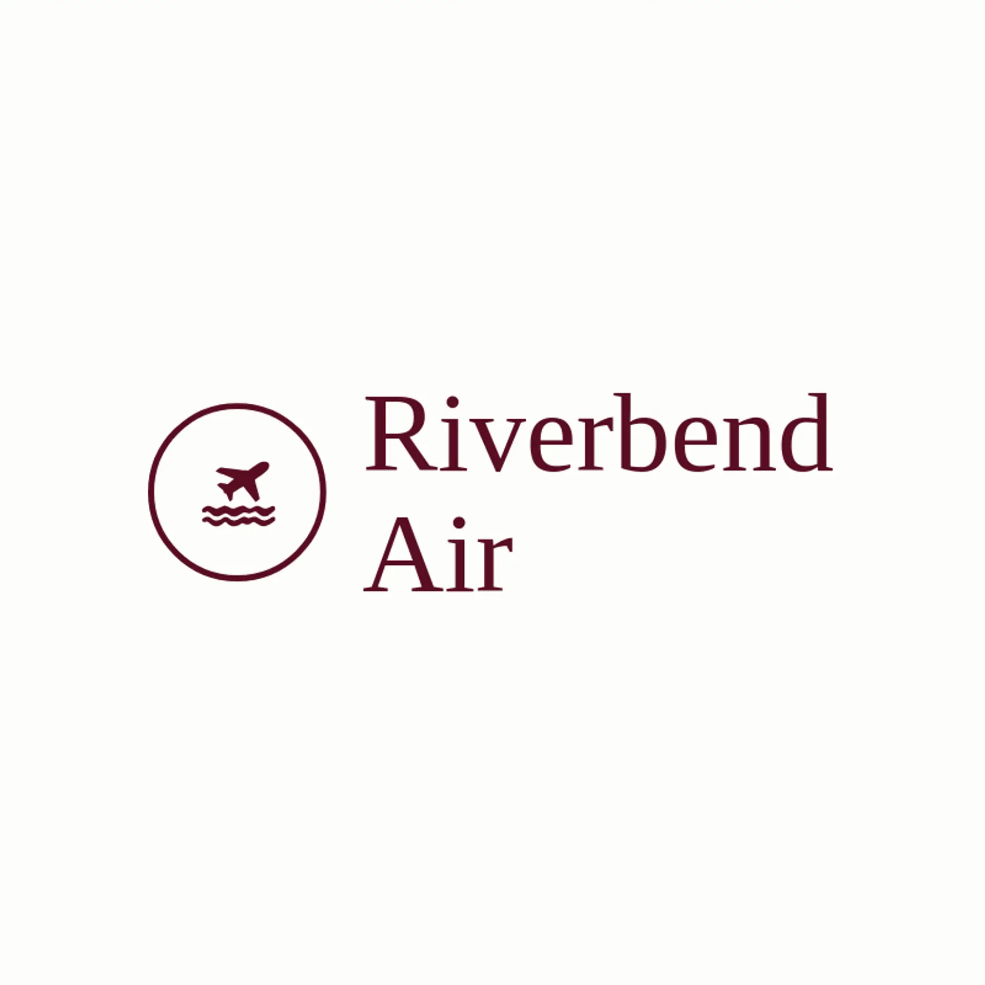 Riverbend Air logo for airport