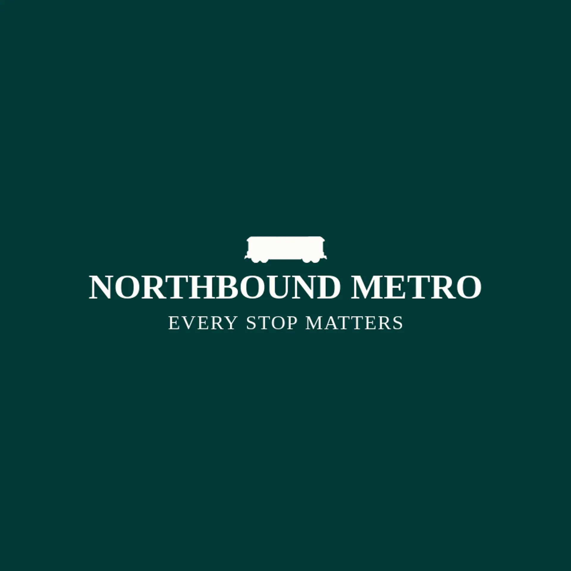 Northbound Metro logo for metro