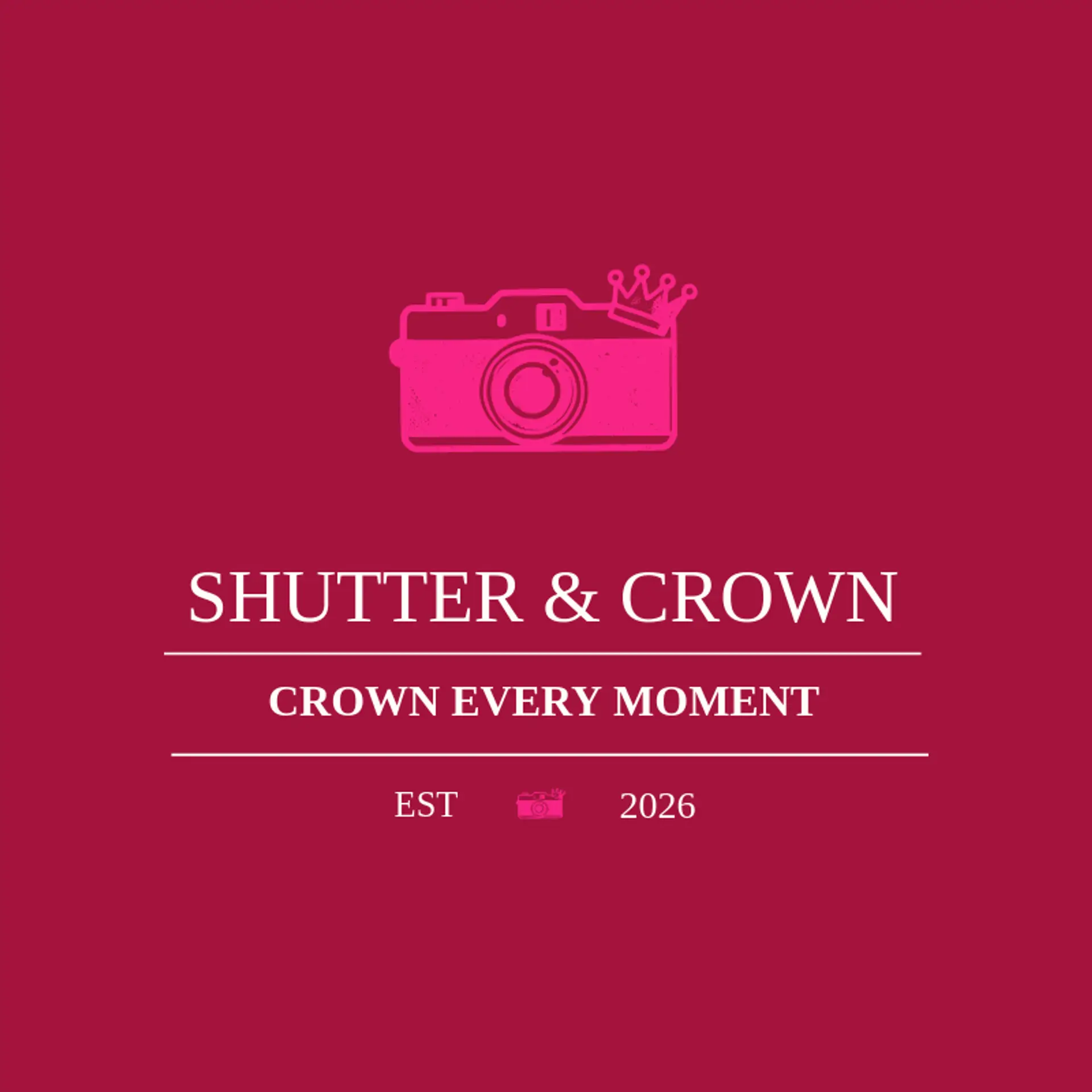 Shutter & Crown logo for photo