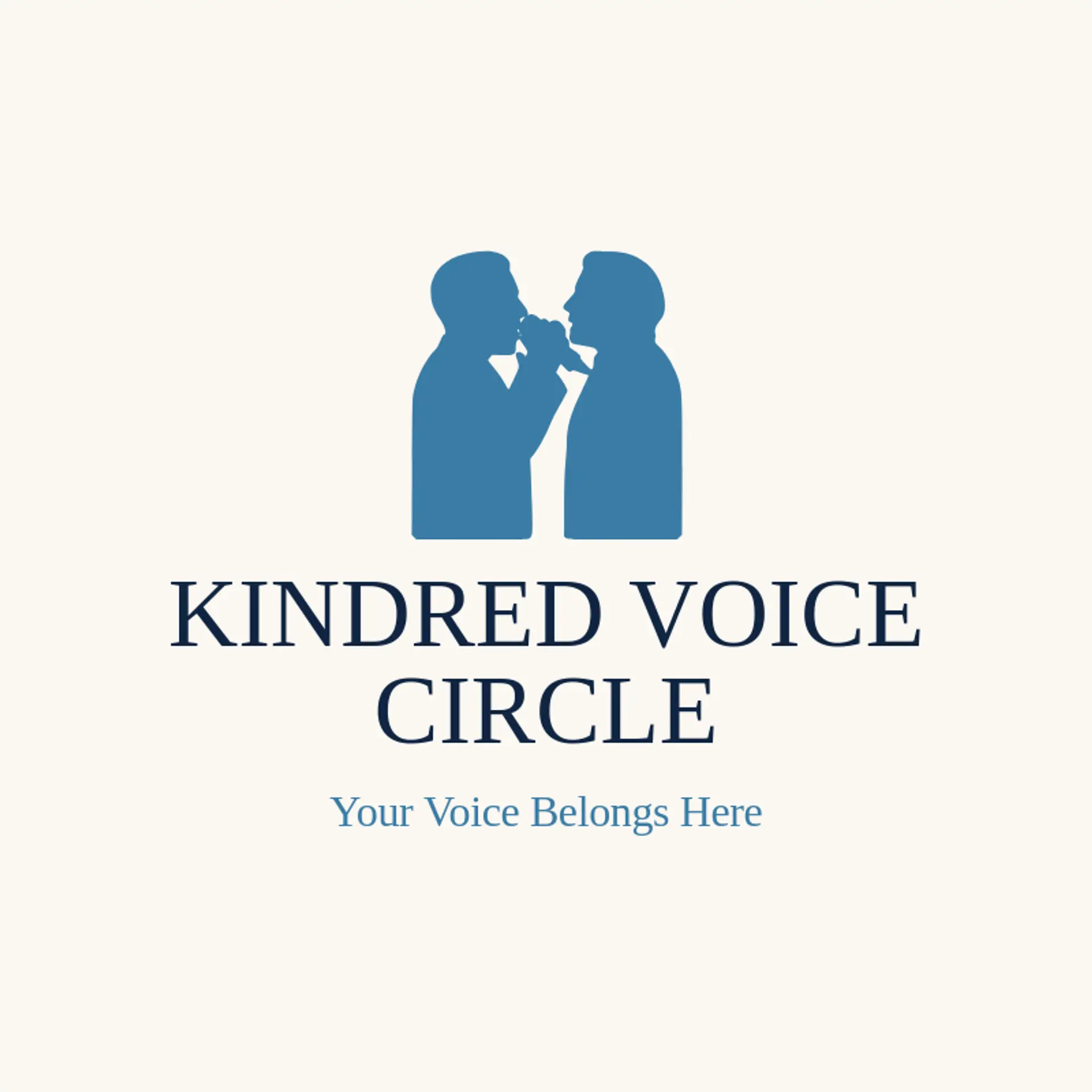 Kindred Voice Circle logo for singing