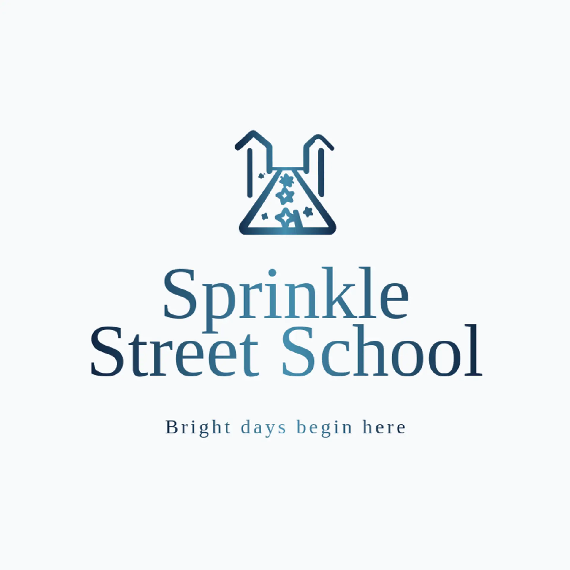 Sprinkle Street School logo for kindergarten