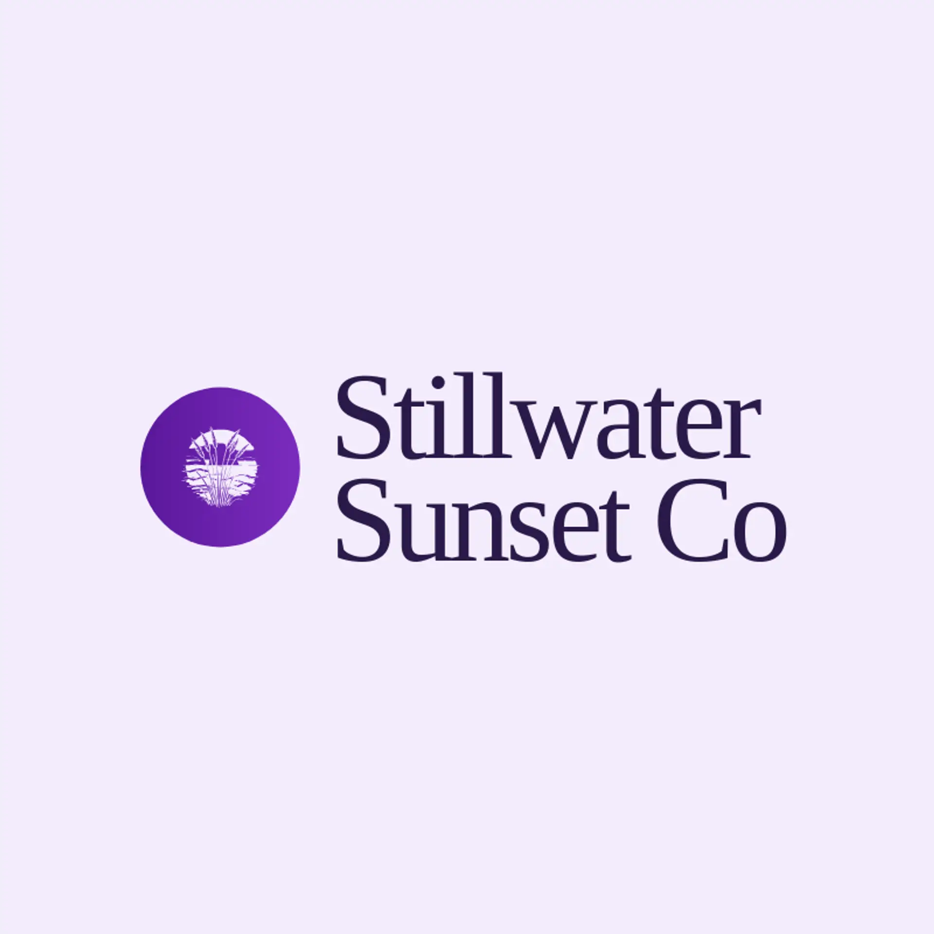 Stillwater Sunset Co logo for sunset