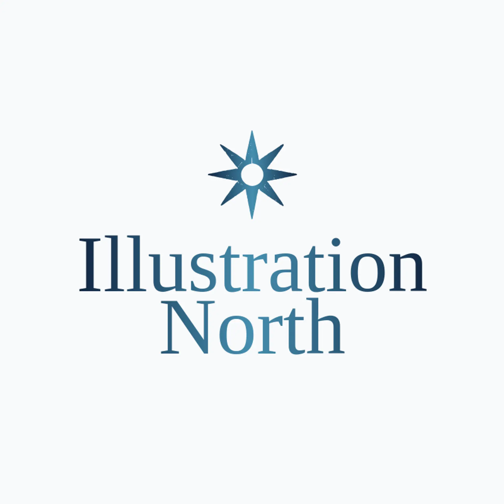 Illustration North logo for illustration