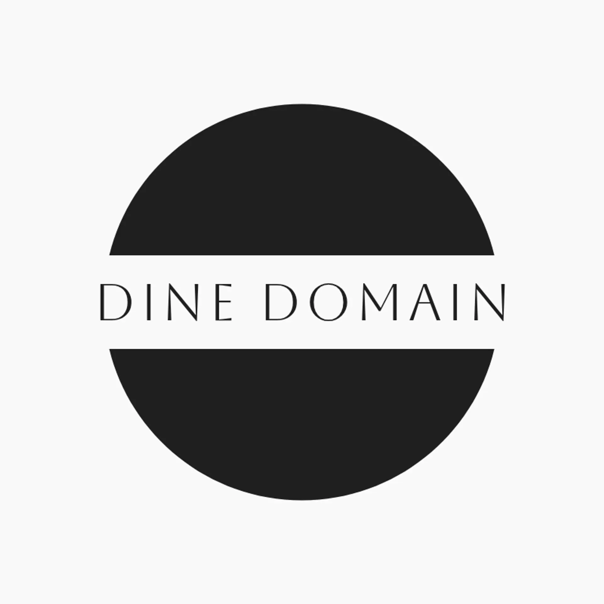 Dine Domain logo for cool restaurant