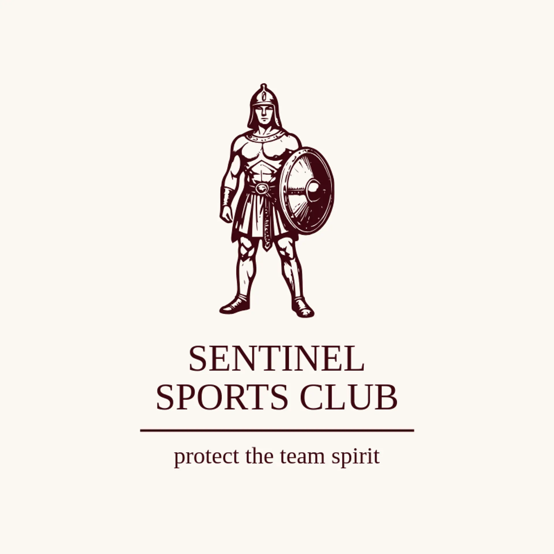 Sentinel Sports Club logo for spartan