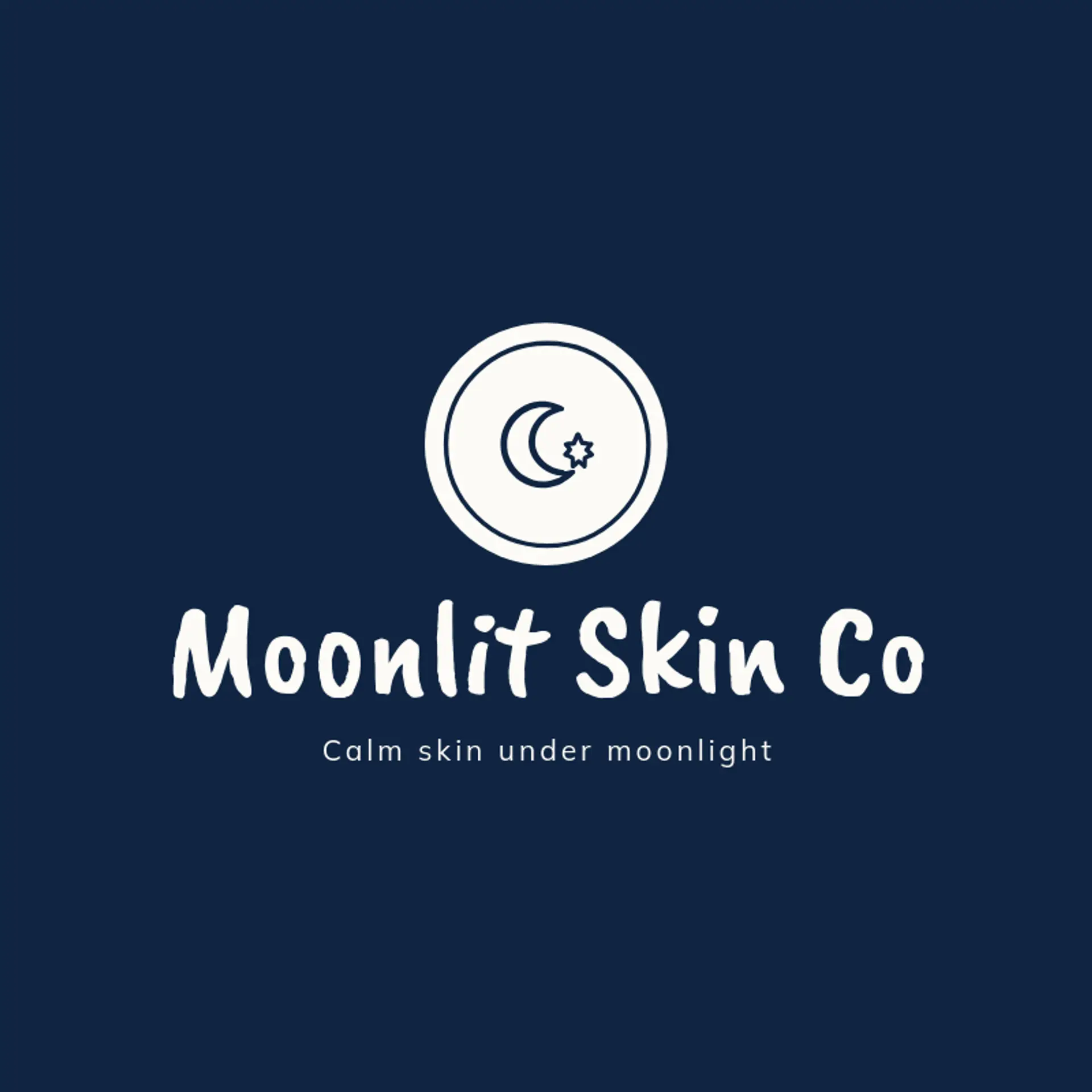 Moonlit Skin Co logo for esthetician
