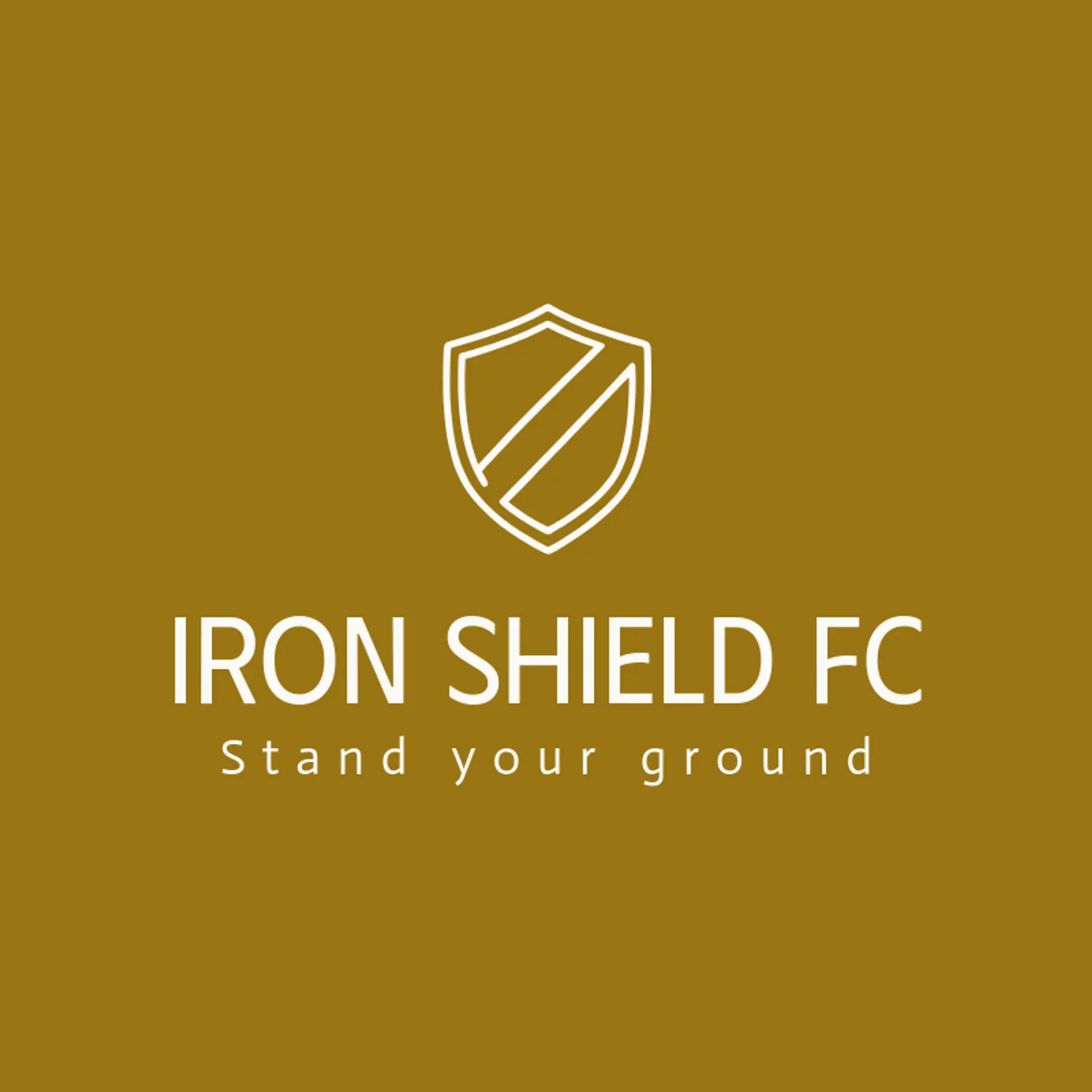 Iron Shield FC logo for soccer