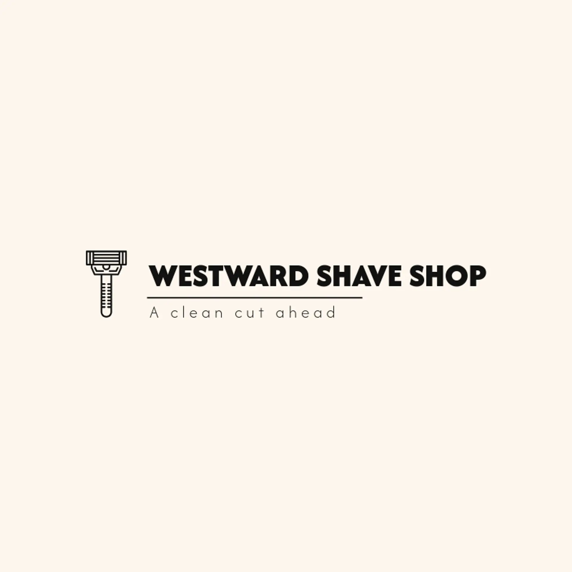 Westward Shave Shop logo for razor