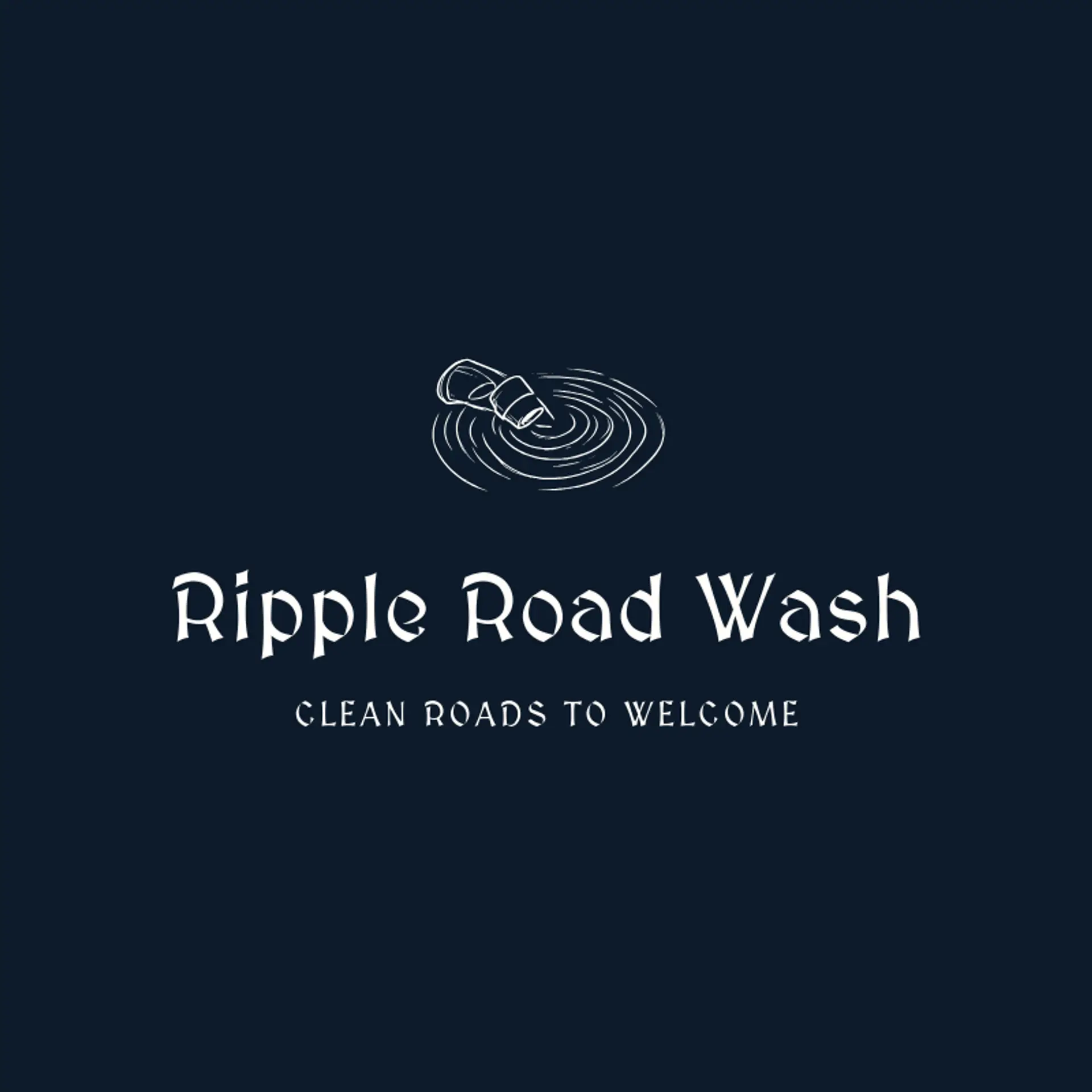 Ripple Road Wash logo for pressure wash