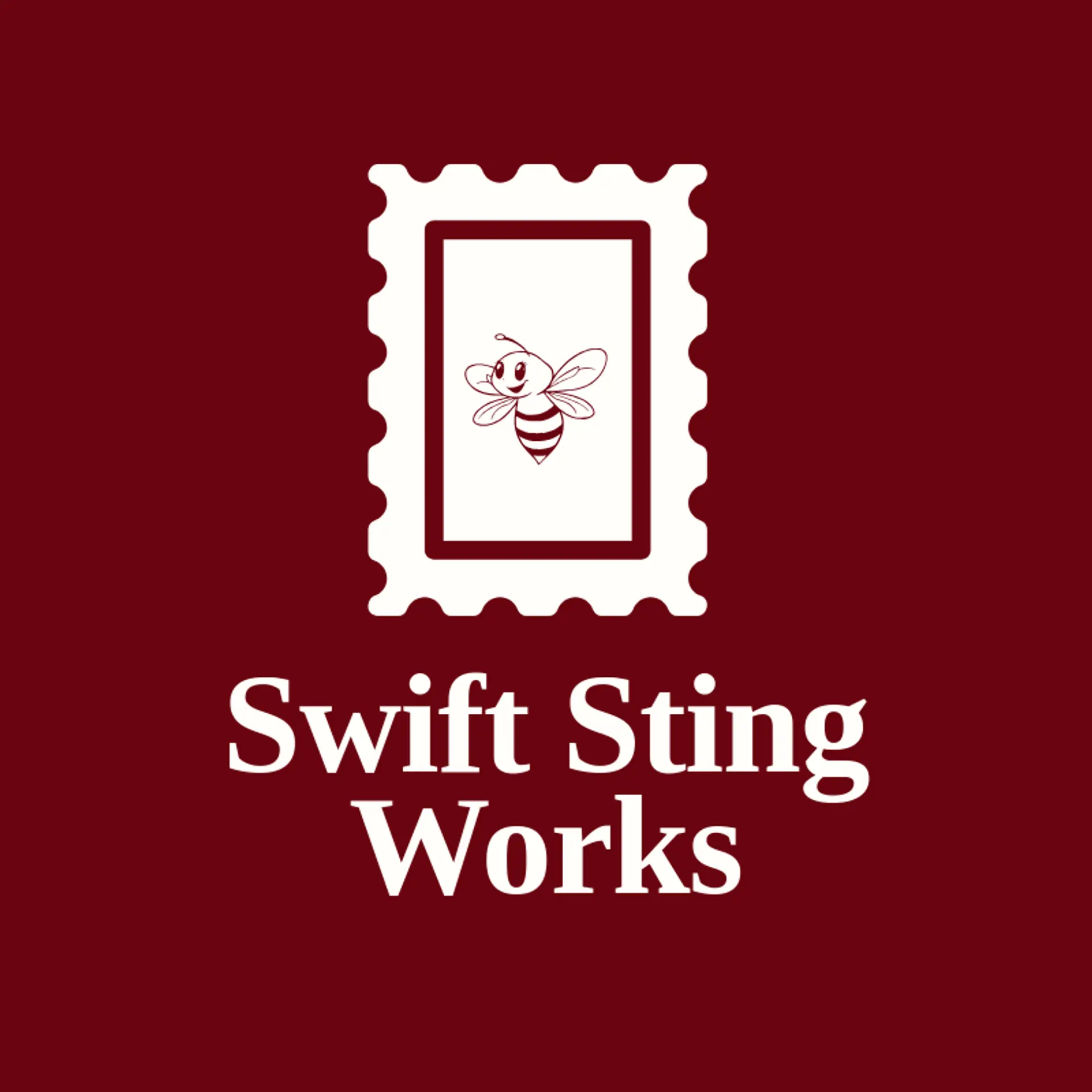 Swift Sting Works logo for sting