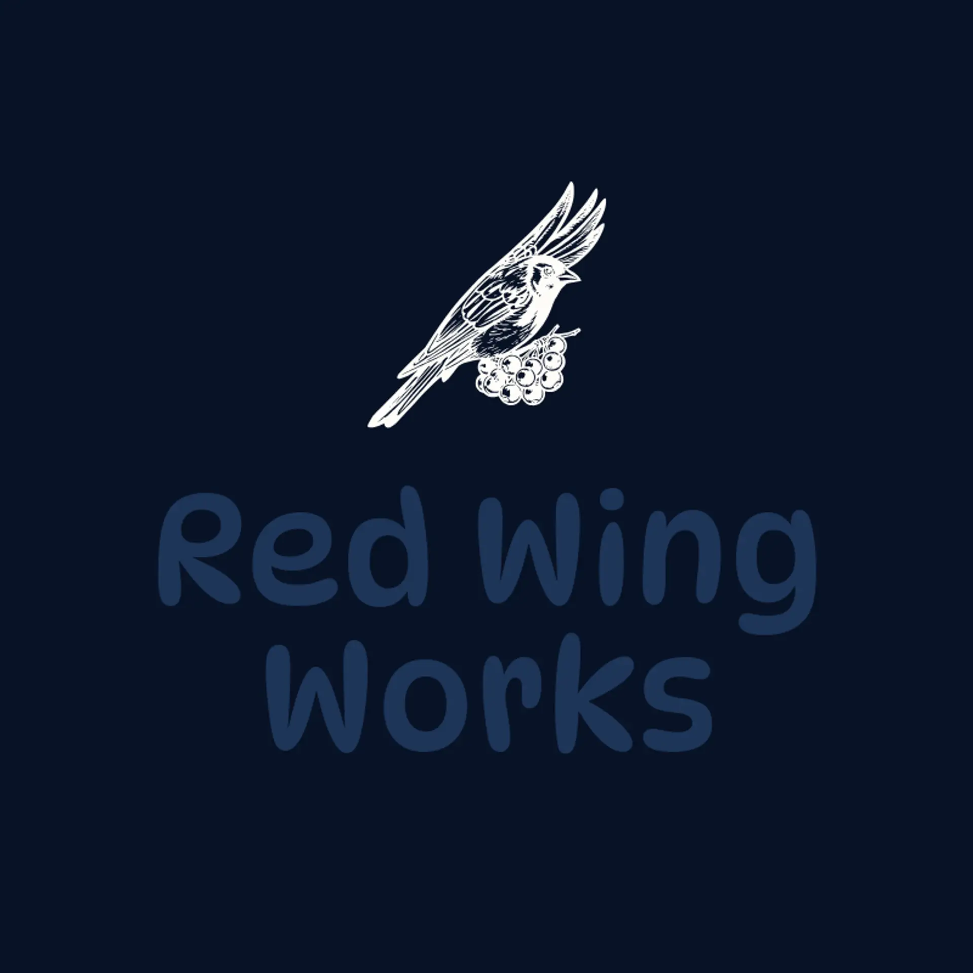 Red Wing Works logo for cardinal