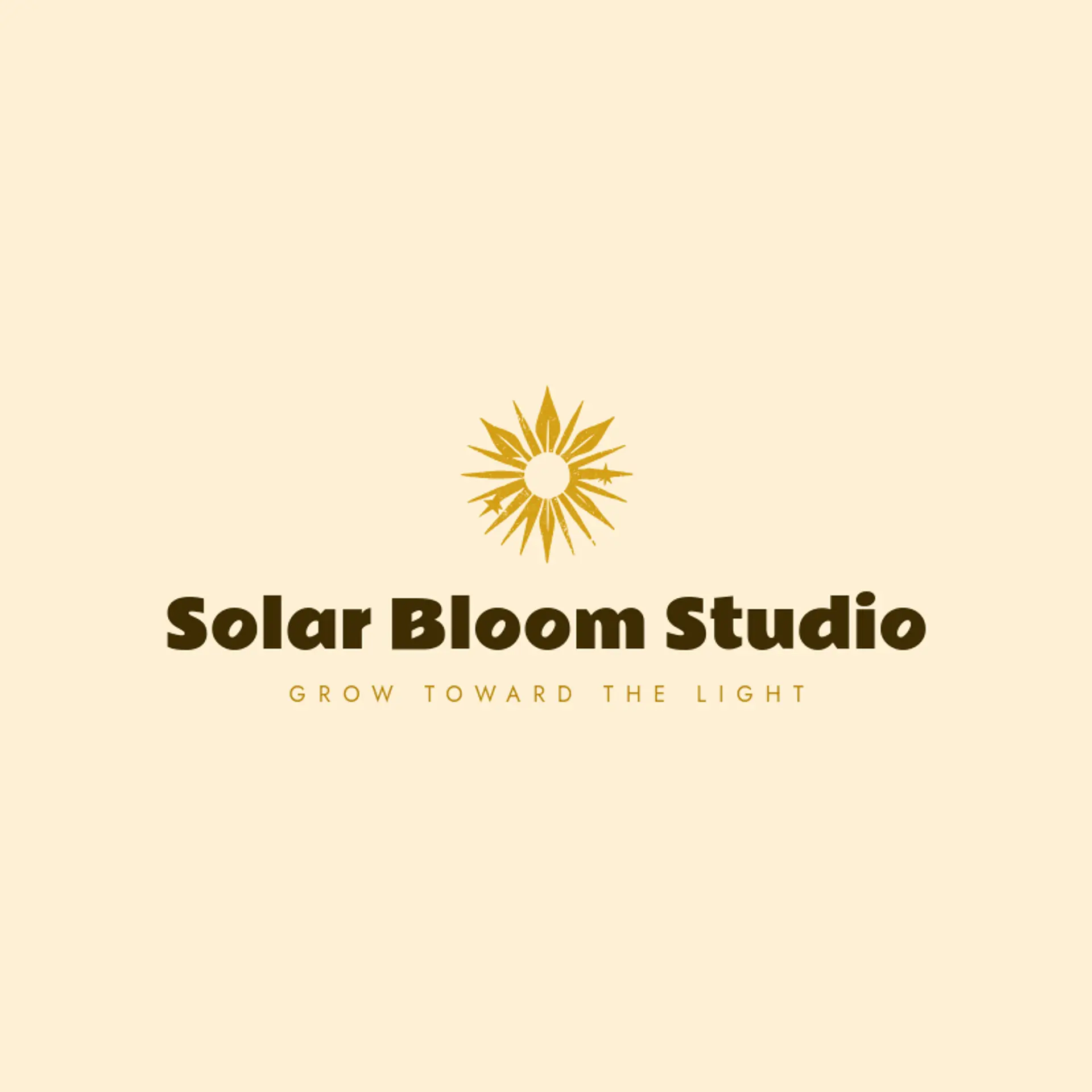 Solar Bloom Studio logo for star