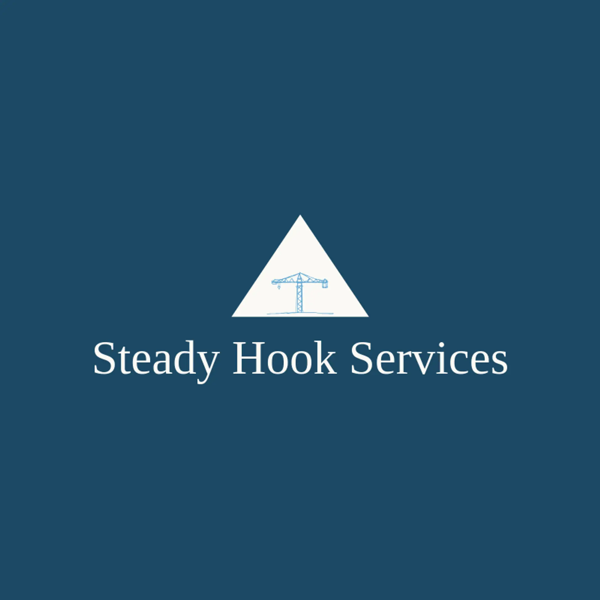 Steady Hook Services logo for crane