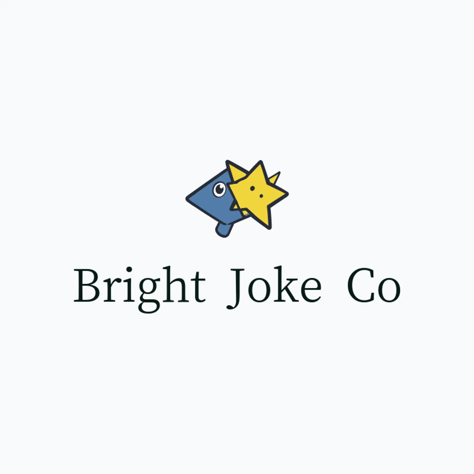 Bright Joke Co logo for comedy