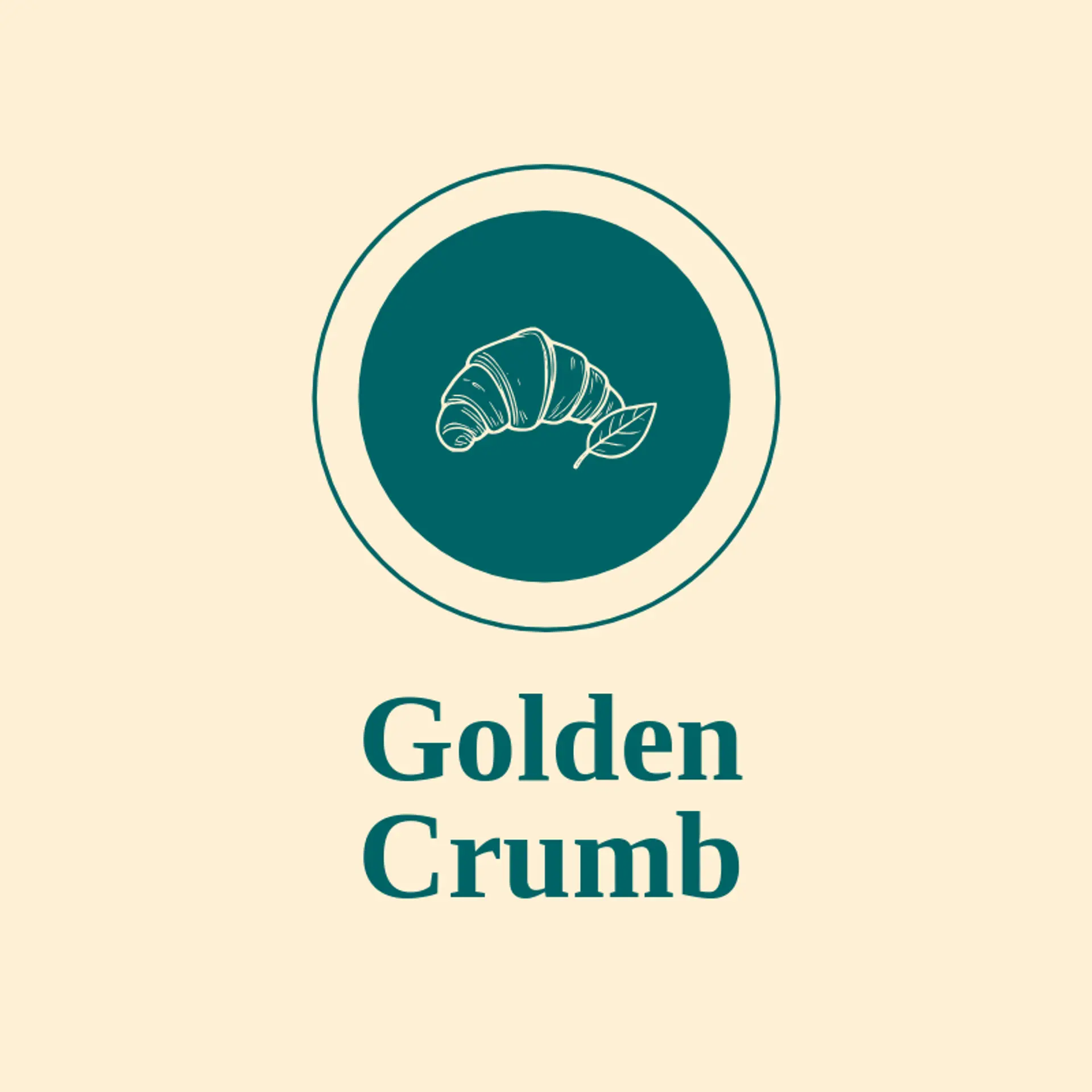 Golden Crumb logo for french