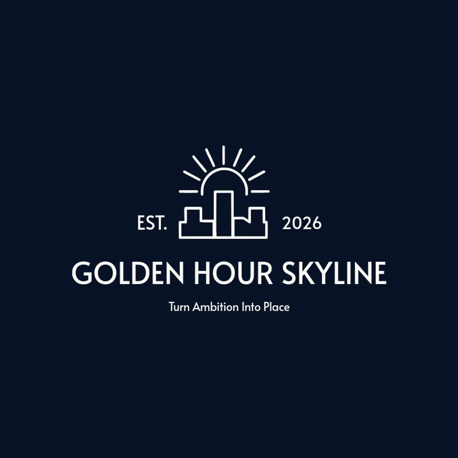 Golden Hour Skyline logo for skyline
