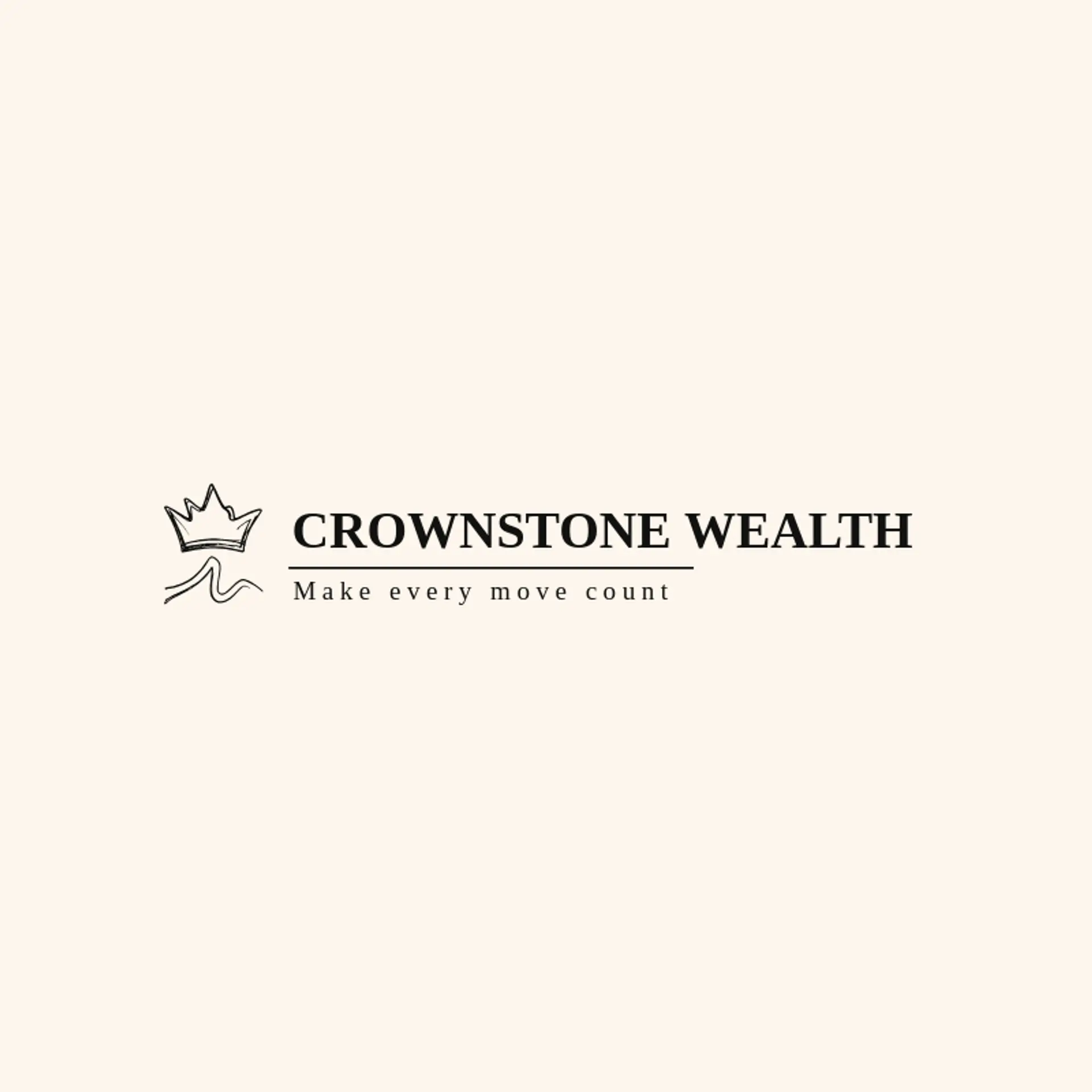 Crownstone Wealth logo for investment