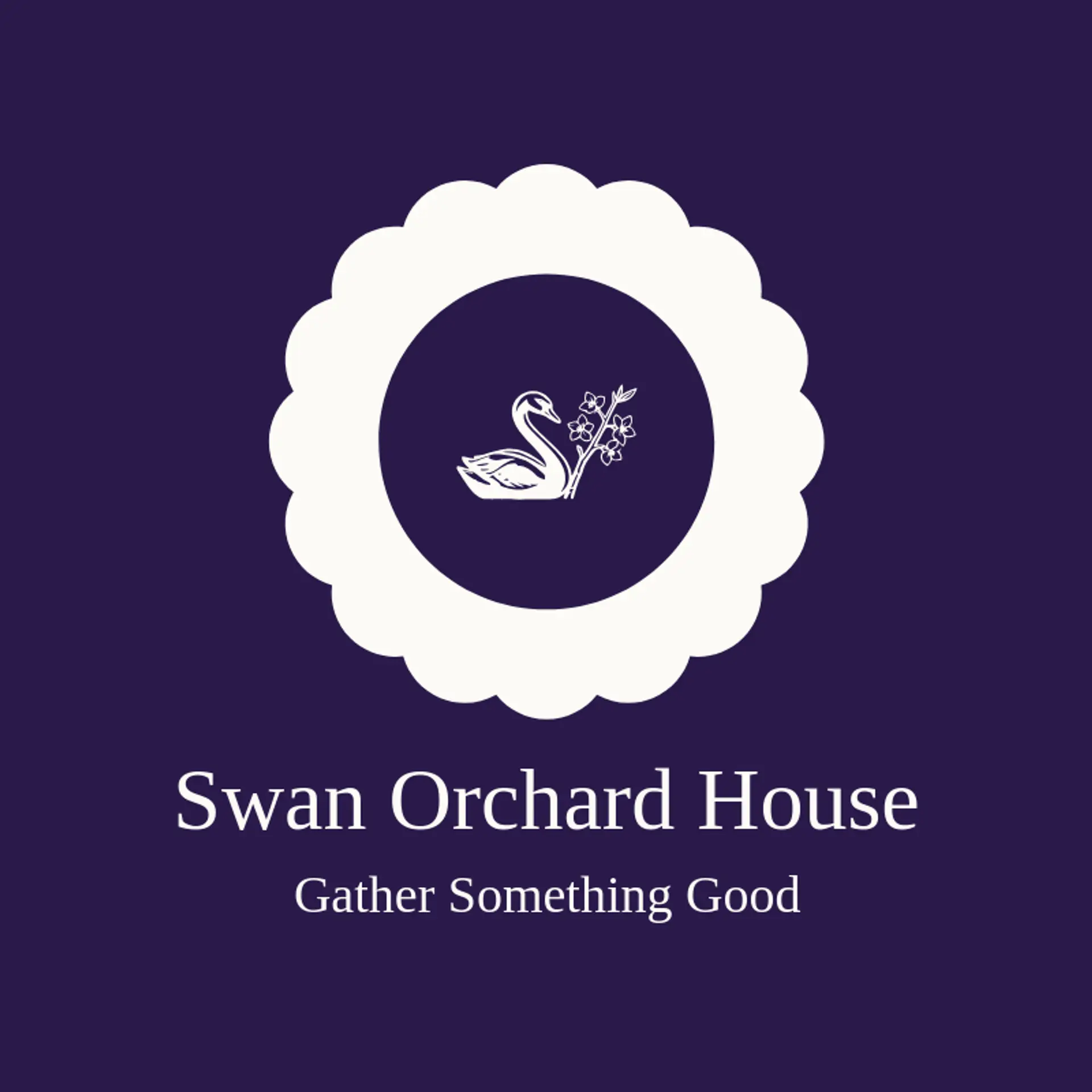 Swan Orchard House logo for swan