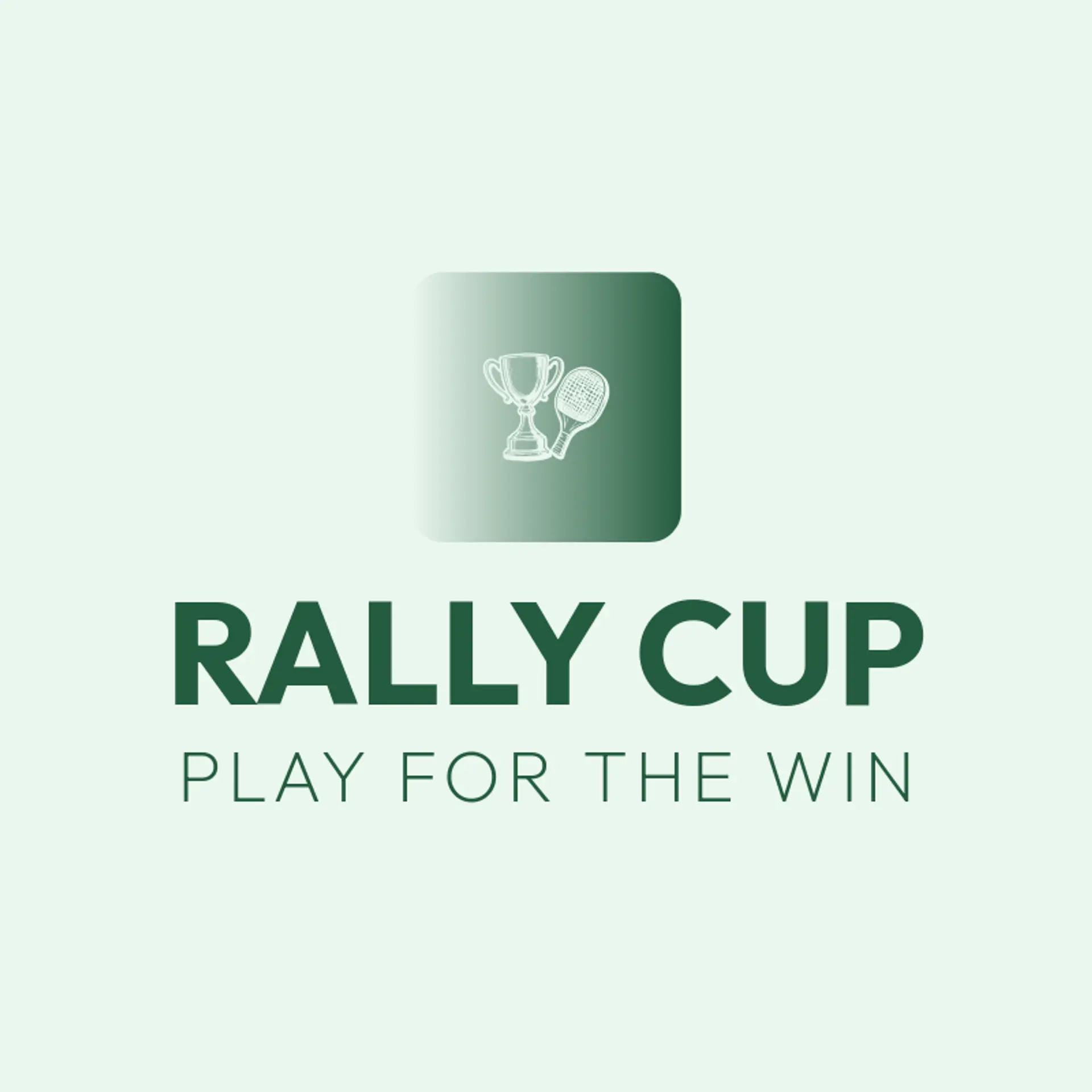 Rally Cup logo for pickleball