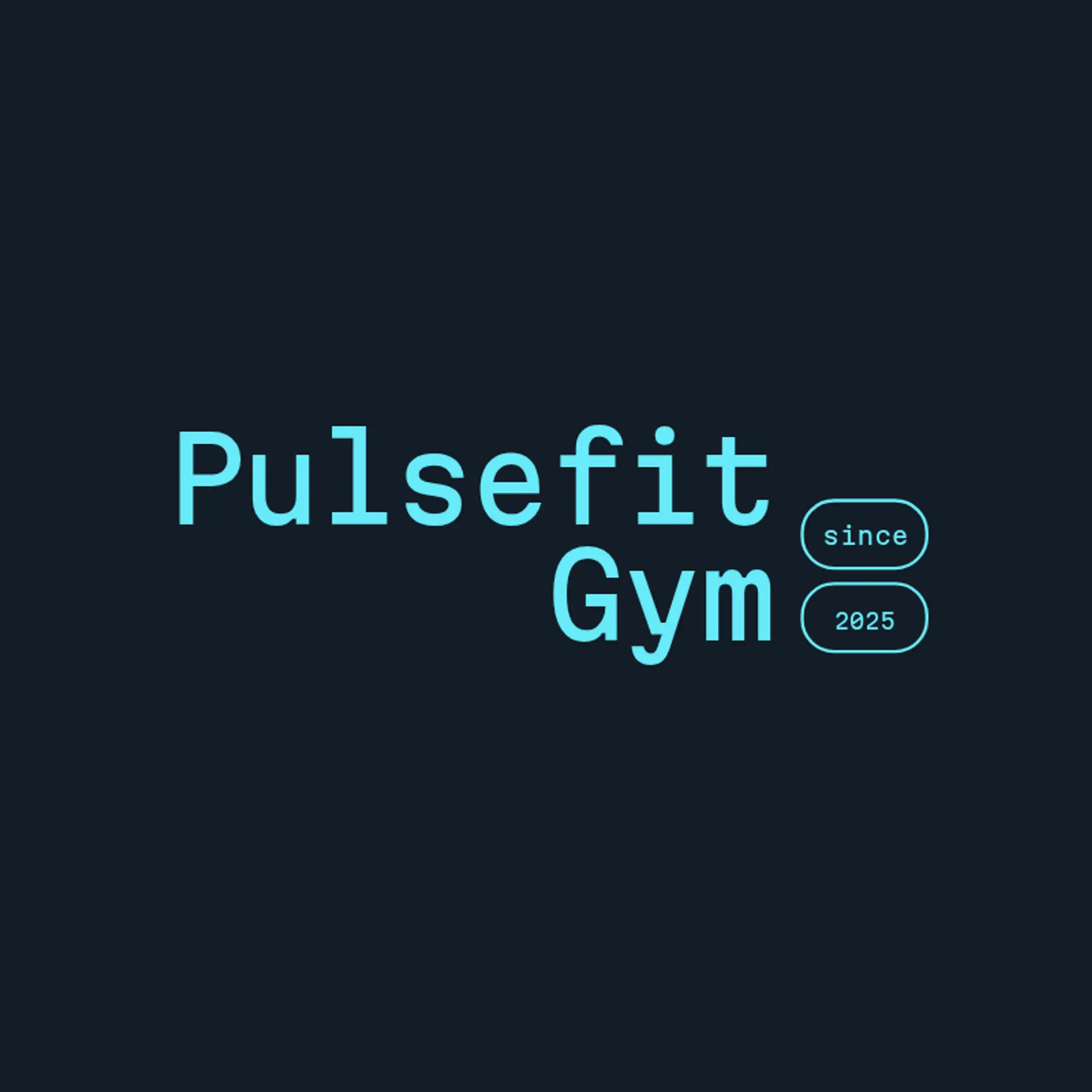 Pulsefit Gym logo for fitness club