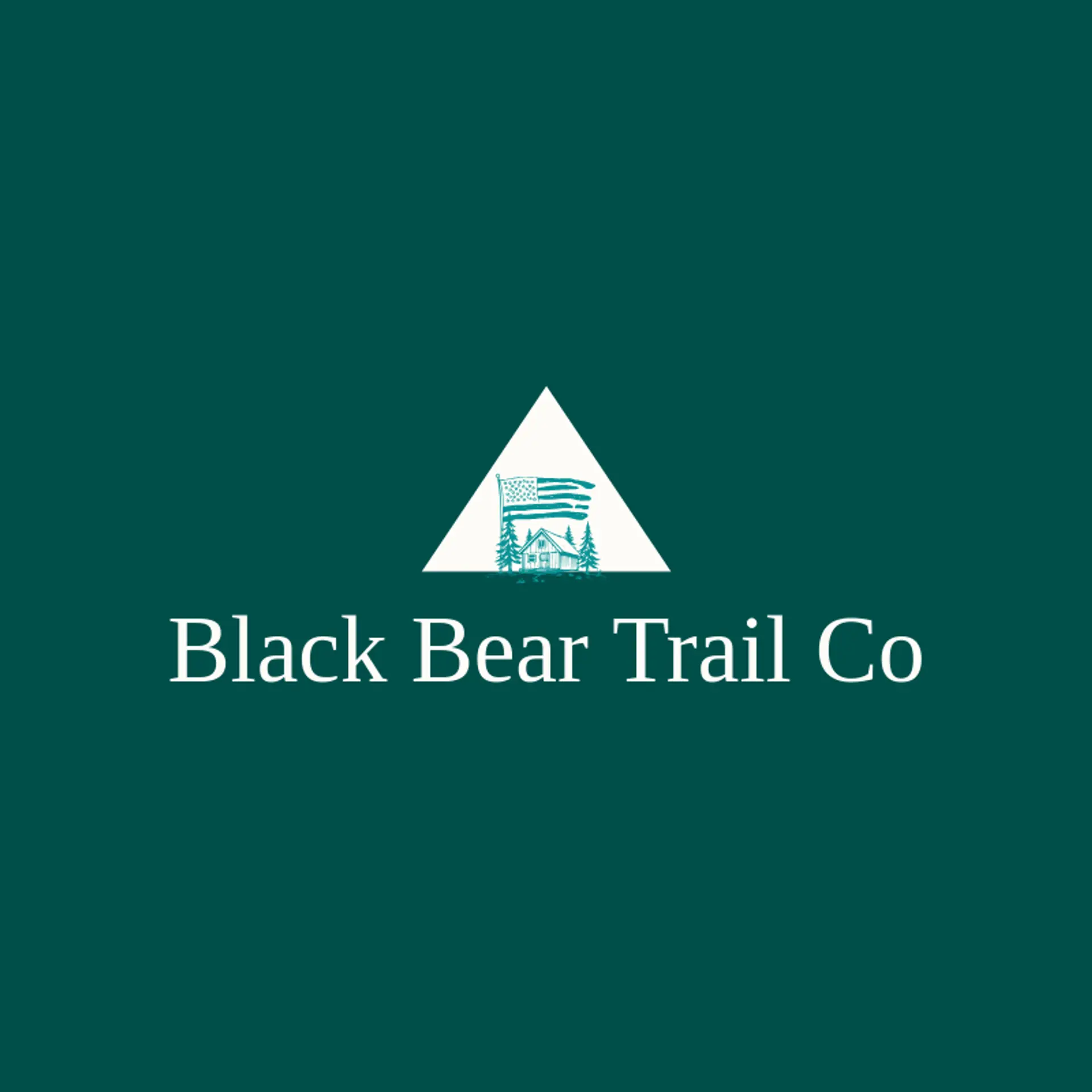 Black Bear Trail Co logo for national park