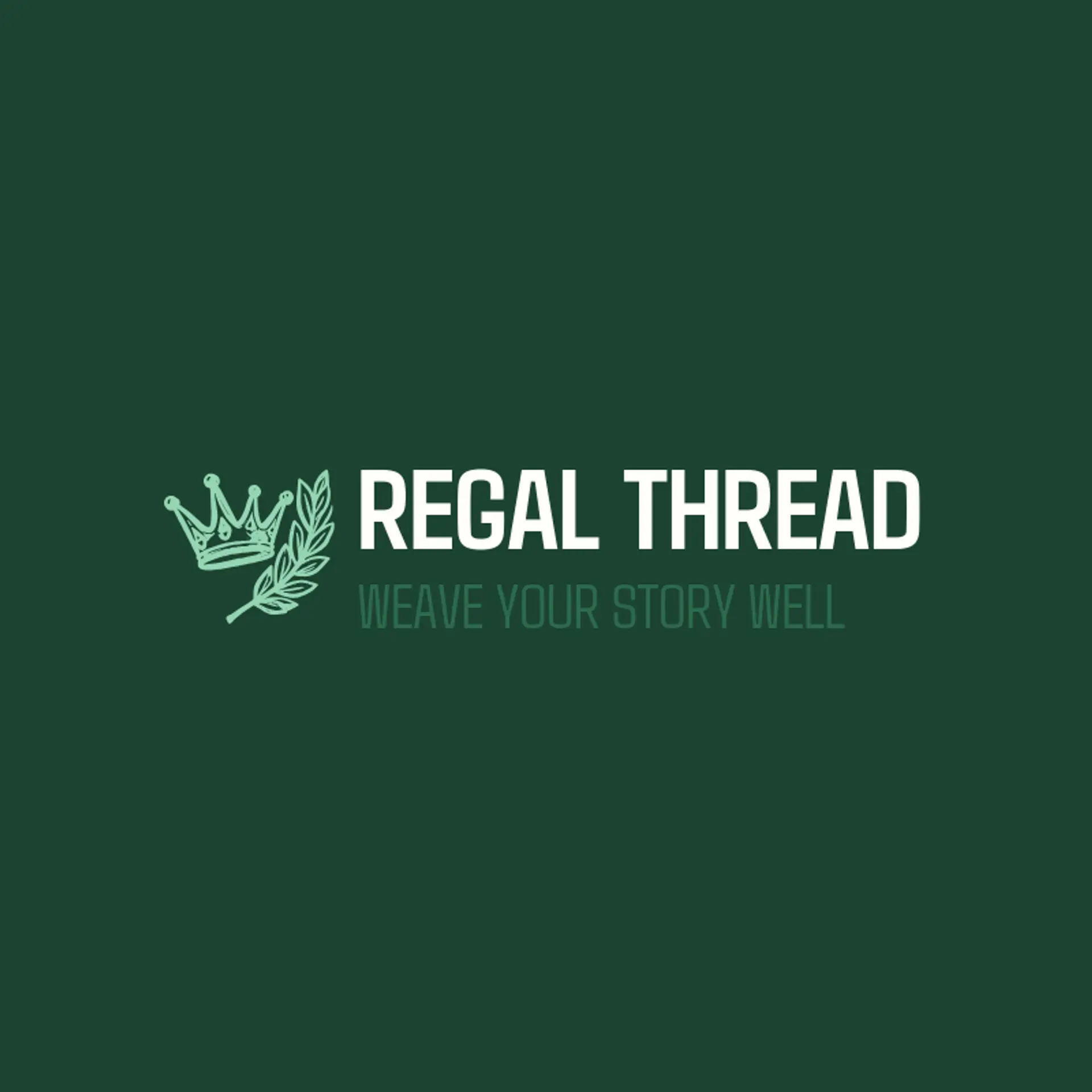 Regal Thread logo for family crest