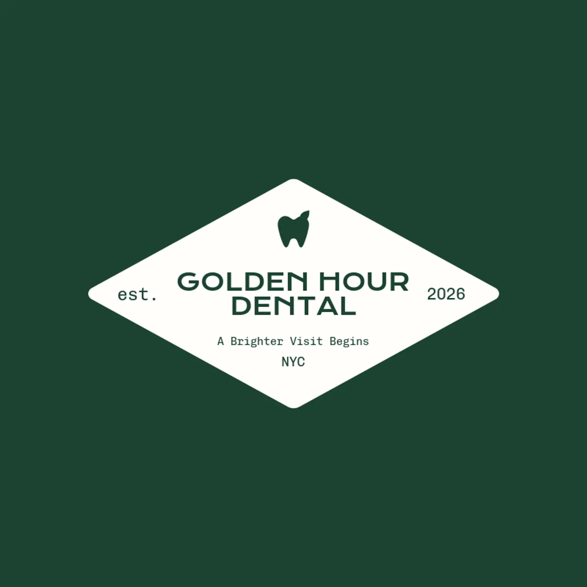 Golden Hour Dental logo for dental