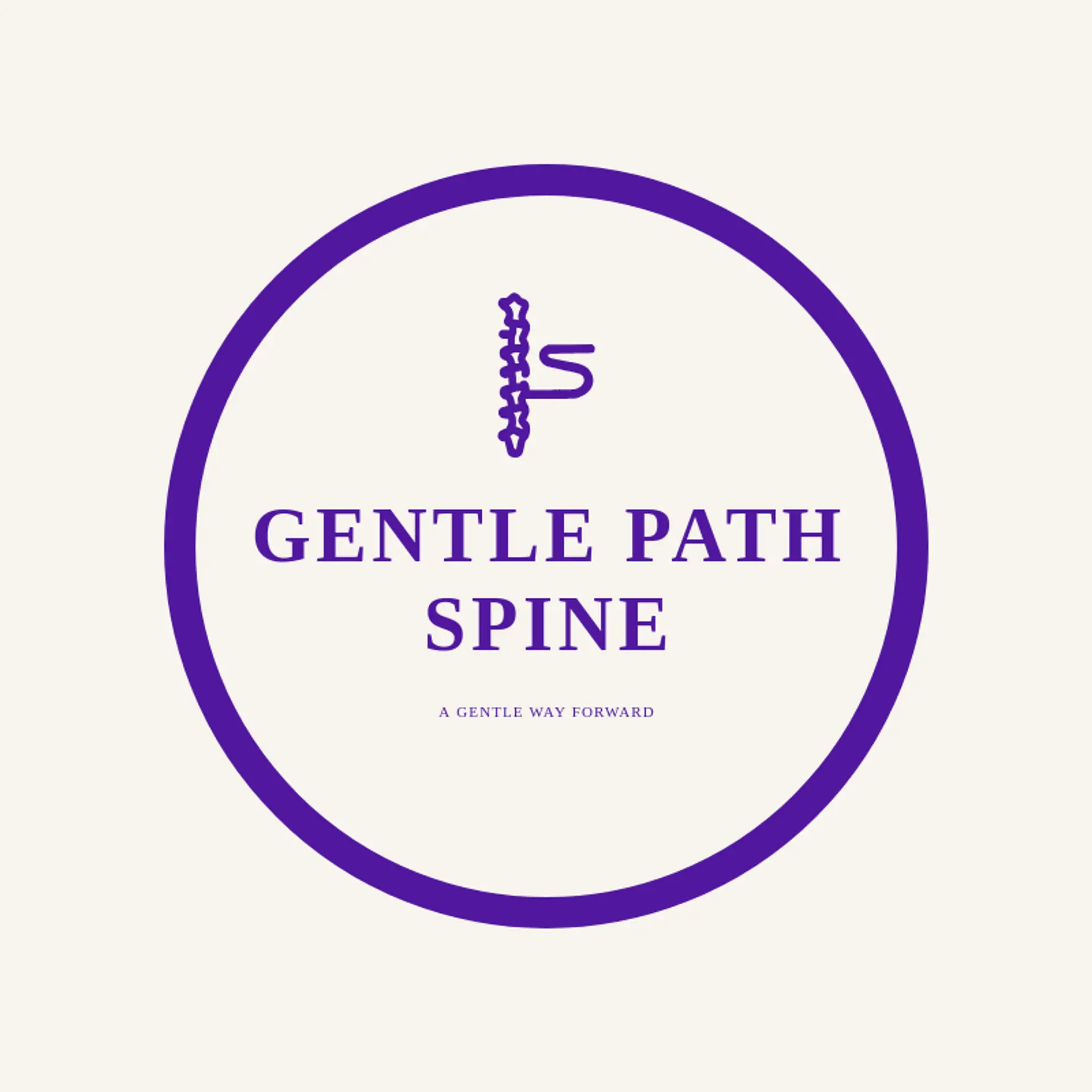 Gentle Path Spine logo for spine