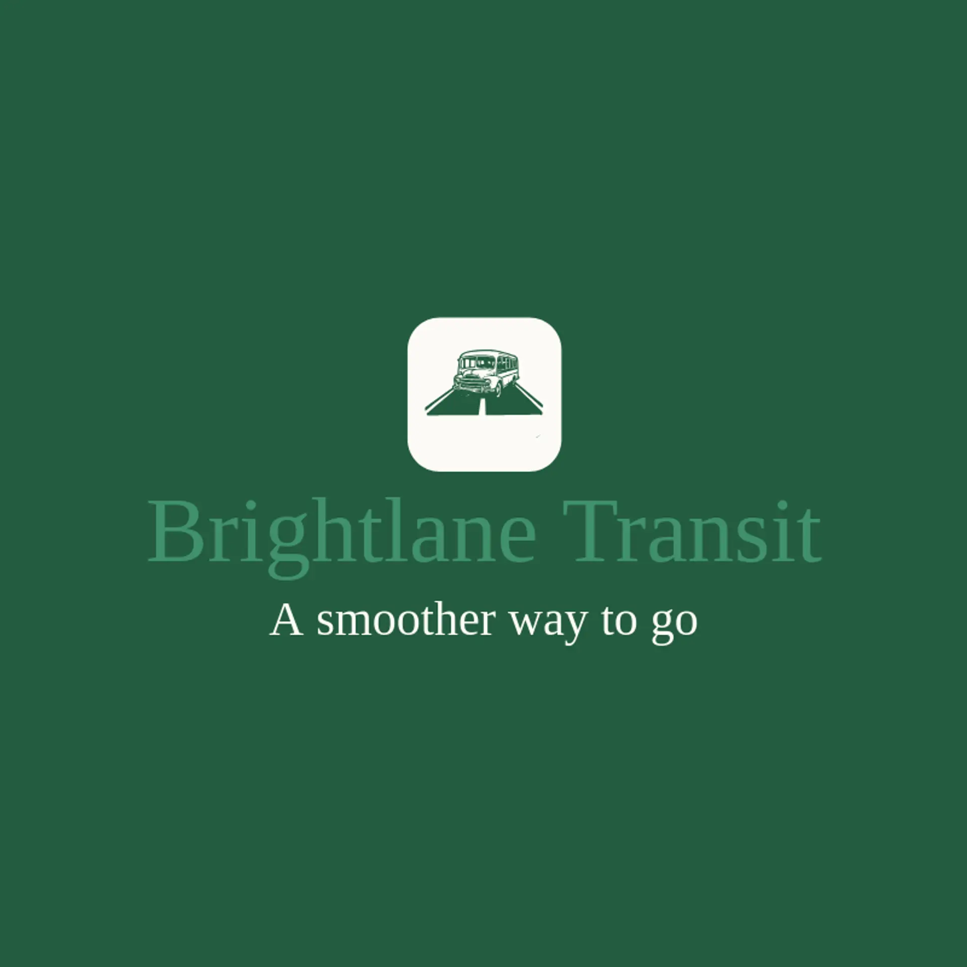 Brightlane Transit logo for highway