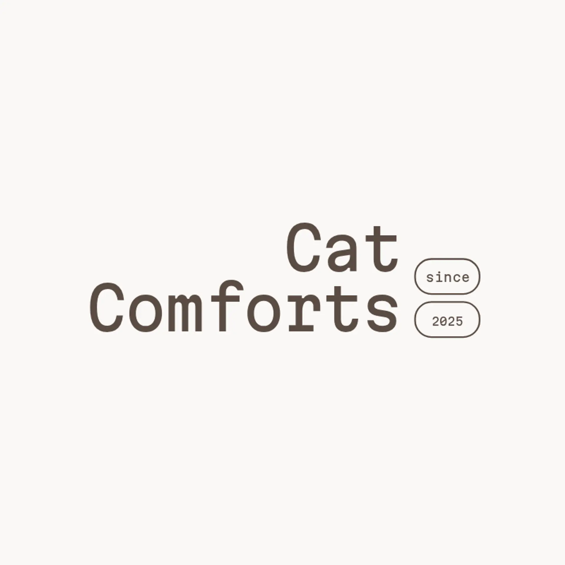 Cat Comforts logo for cat pet care