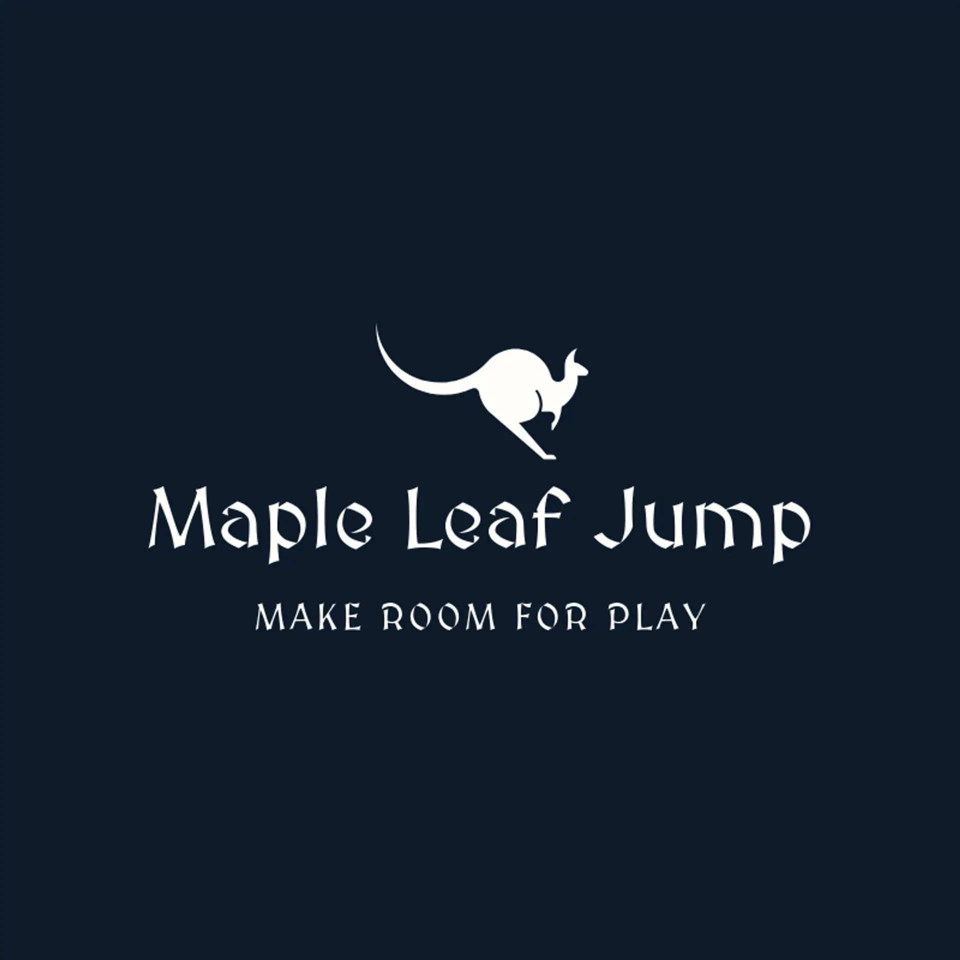 Maple Leaf Jump logo for Bounce