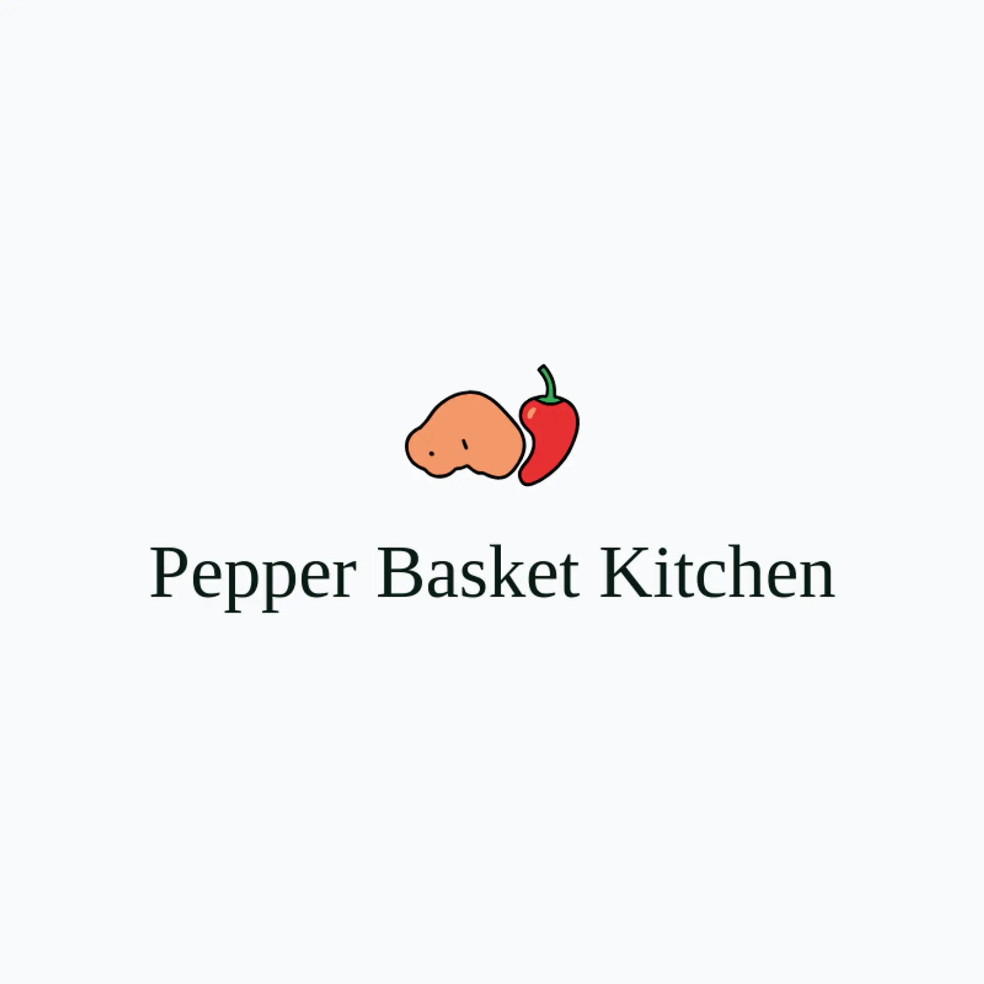 Pepper Basket Kitchen logo for fried chicken