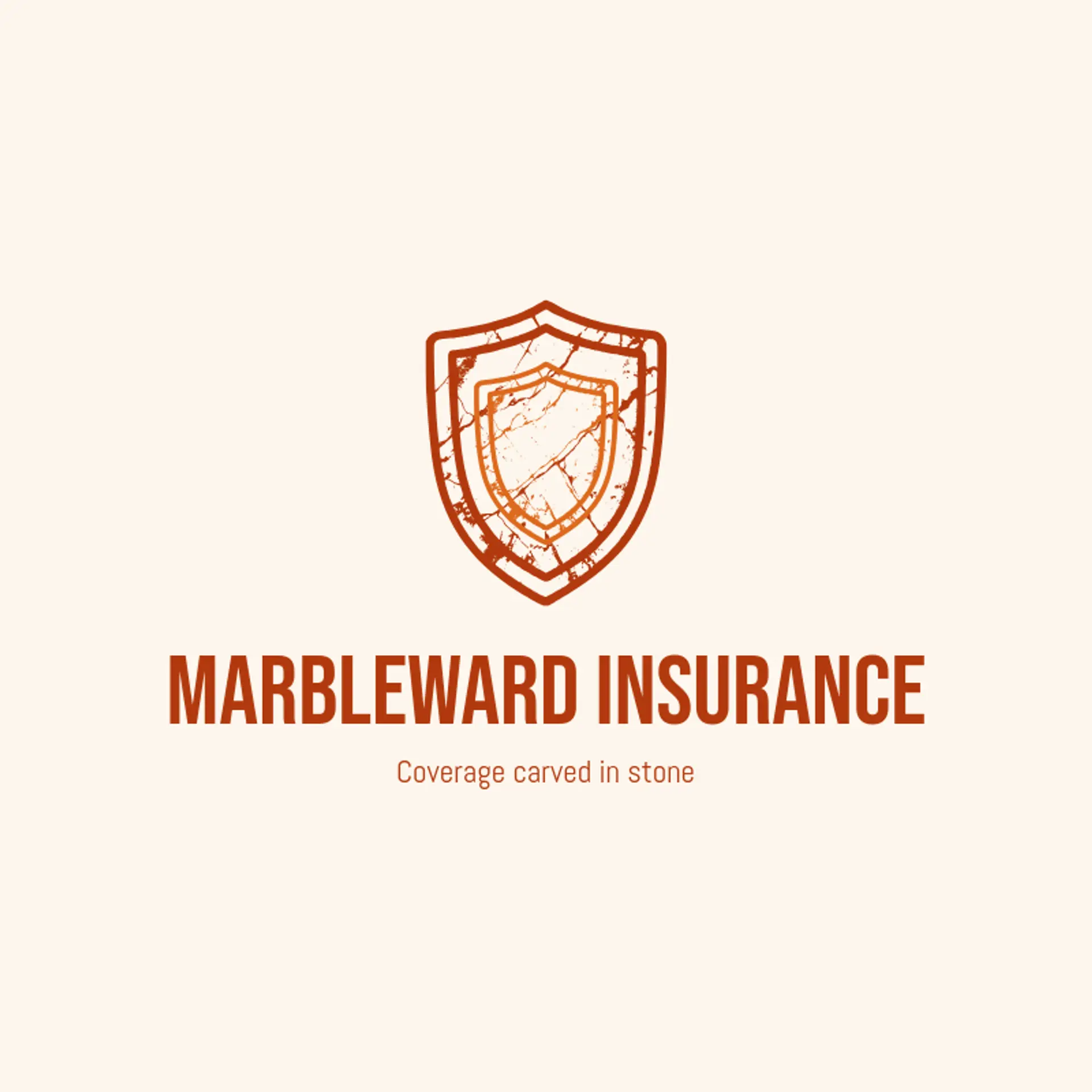 Marbleward Insurance logo for shield