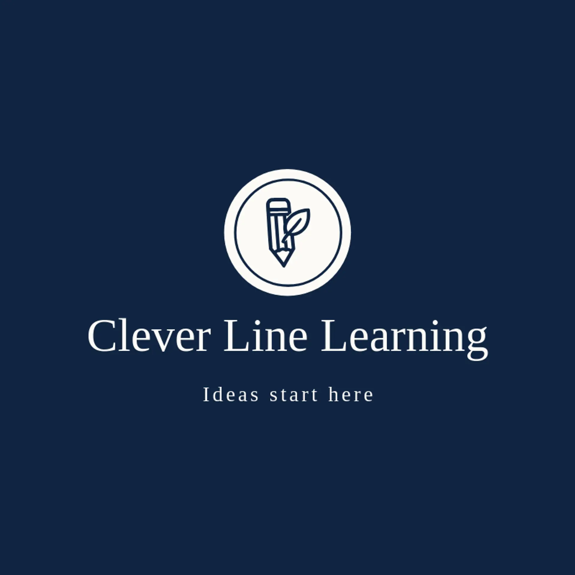 Clever Line Learning logo for teacher