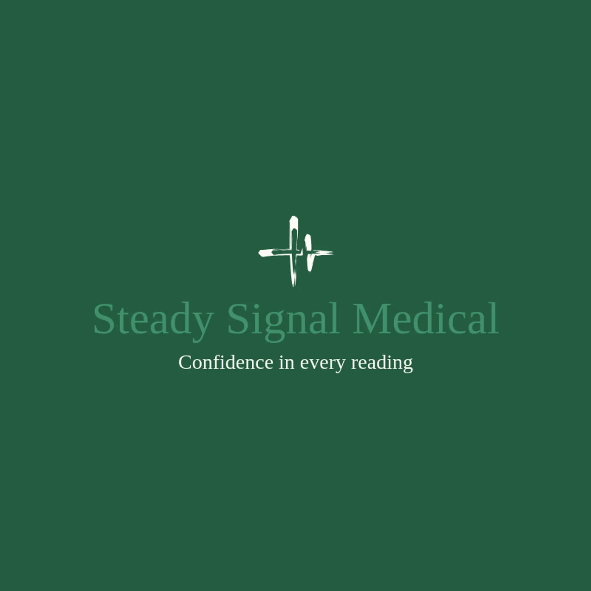 Steady Signal Medical logo for health care