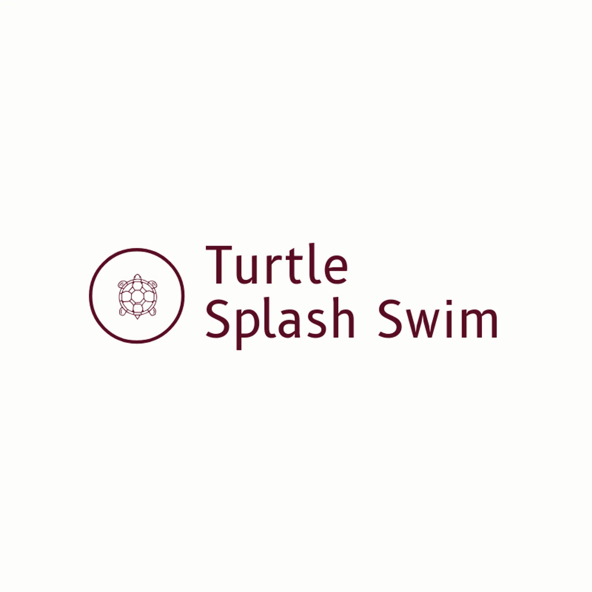 Turtle Splash Swim logo for turtle